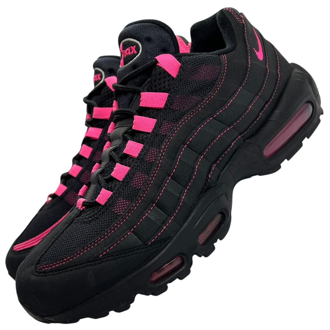 Nike Nike Air Max 95 Black Pink Blast - Size US 10 / EU 44 Size US 10 / EU 43 - 2 Thumbnail