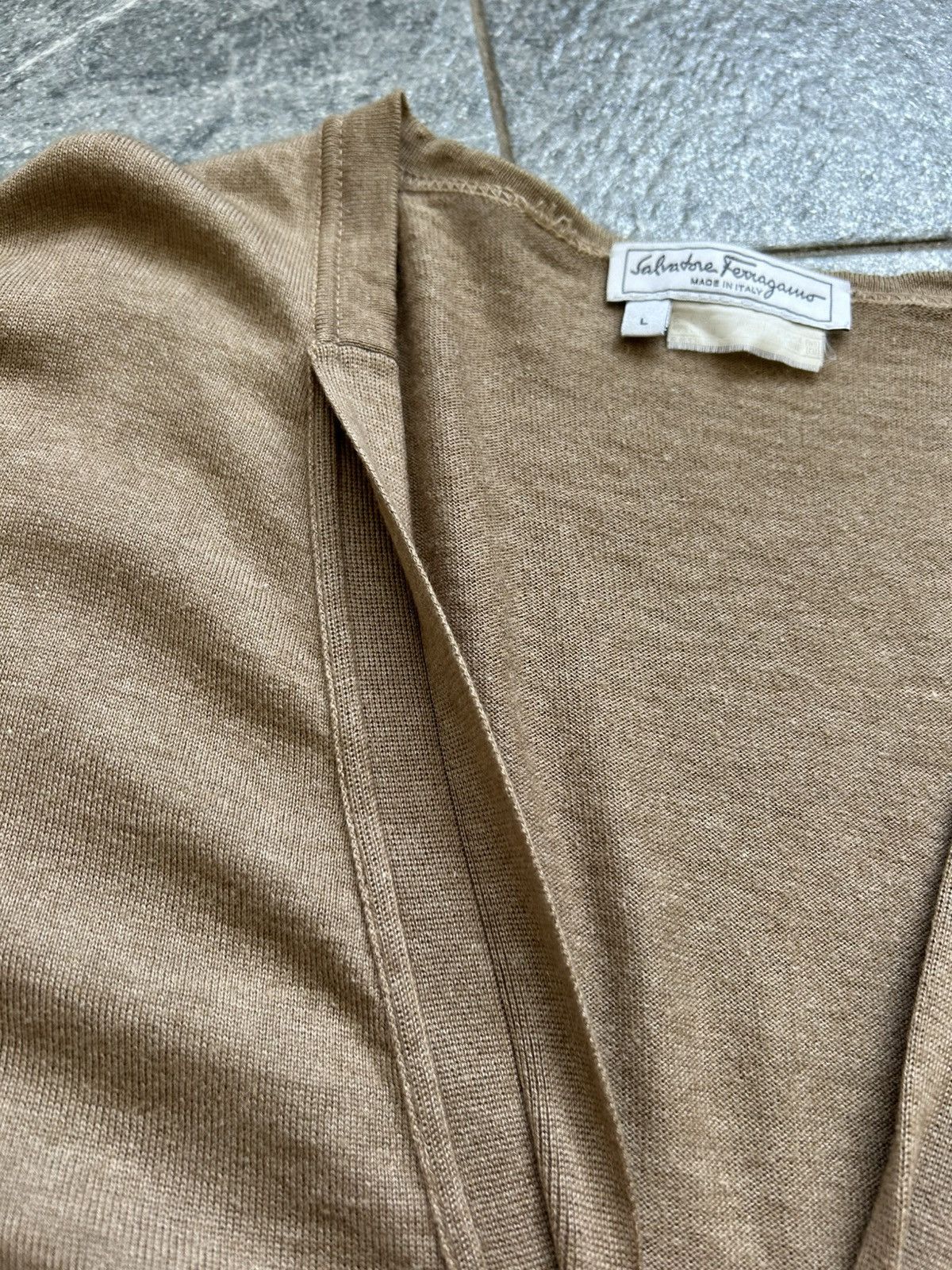 Salvatore Ferragamo Vintage salvatore ferragamo cardigan sweater Size US L / EU 52-54 / 3 - 5 Thumbnail