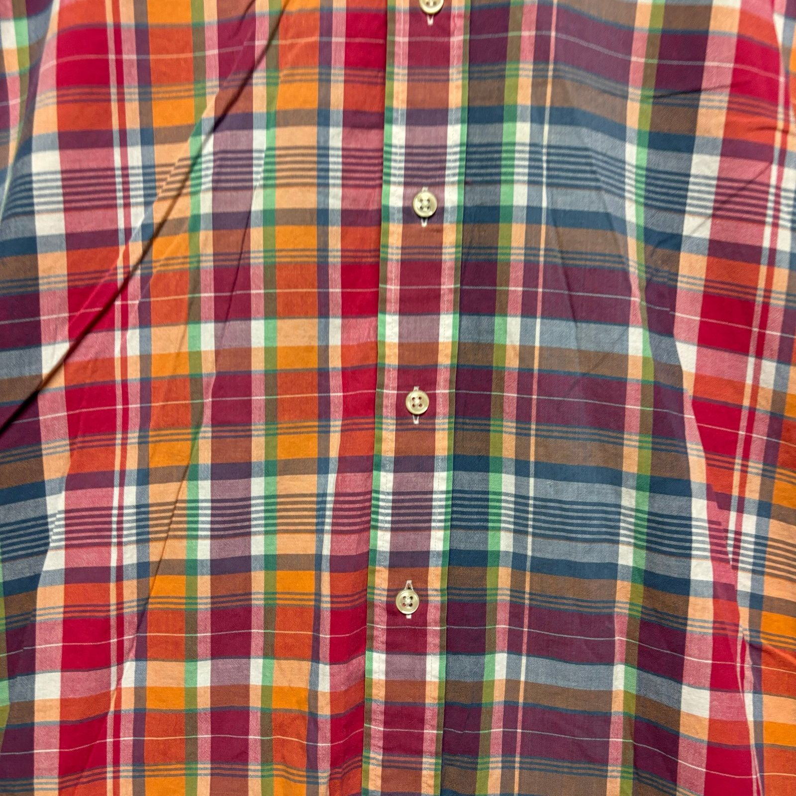 Ralph Lauren Vintage Ralph Lauren Plaid Shirt Blake 100% Cotton Mens XL Size US XL / EU 56 / 4 - 3 Thumbnail