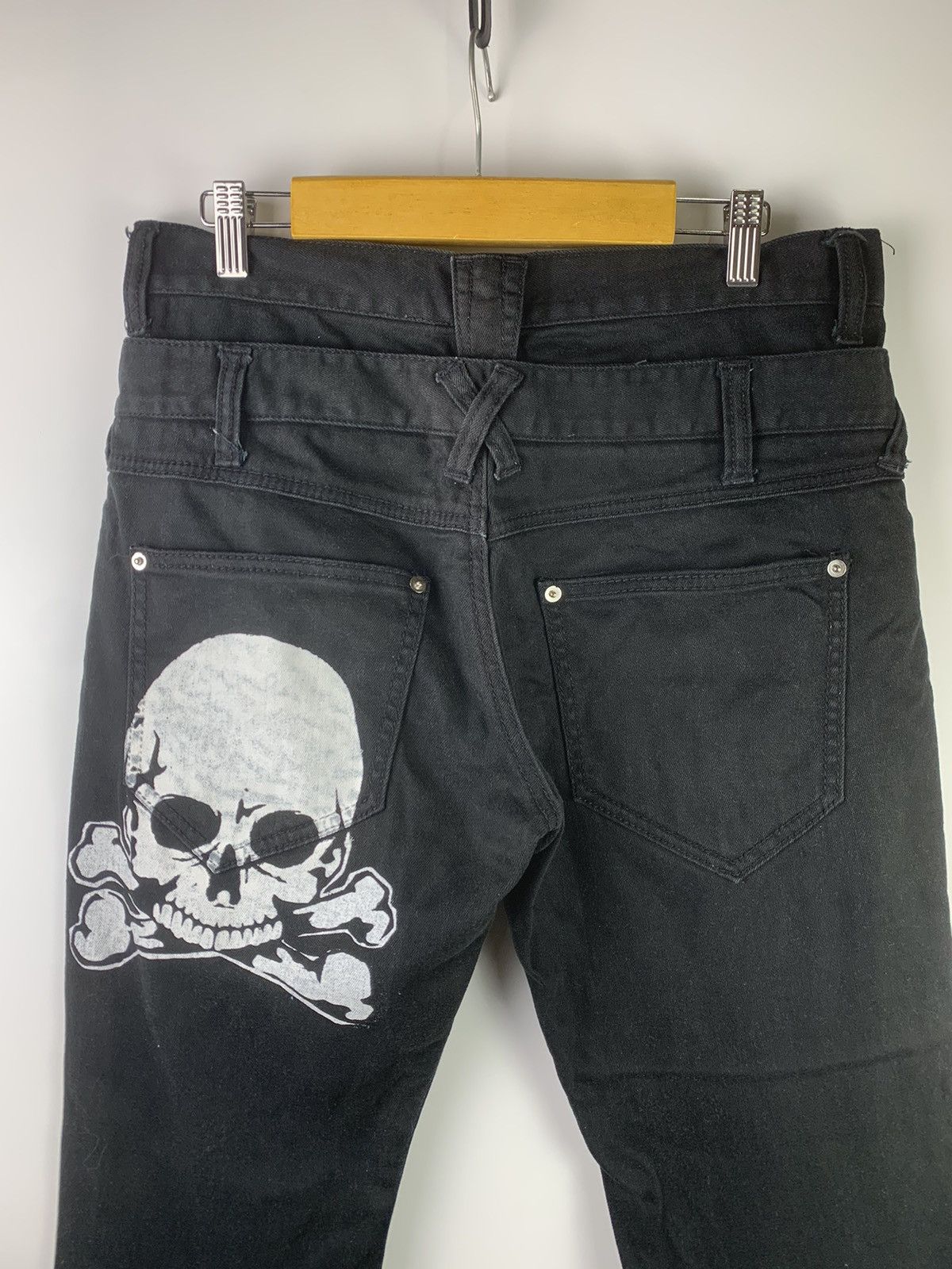 Hysteric Glamour × If Six Was Nine × Japanese Brand japanese jeans SKULLS double waist Style Size US 30 / EU 46 - 4 Thumbnail
