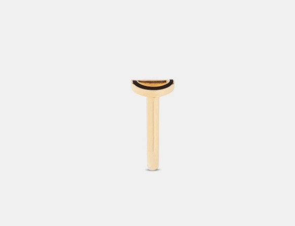 Dior o1w1db11224 Size: OS / Petit CD Ring in Gold & Black Size ONE SIZE - 2 Thumbnail