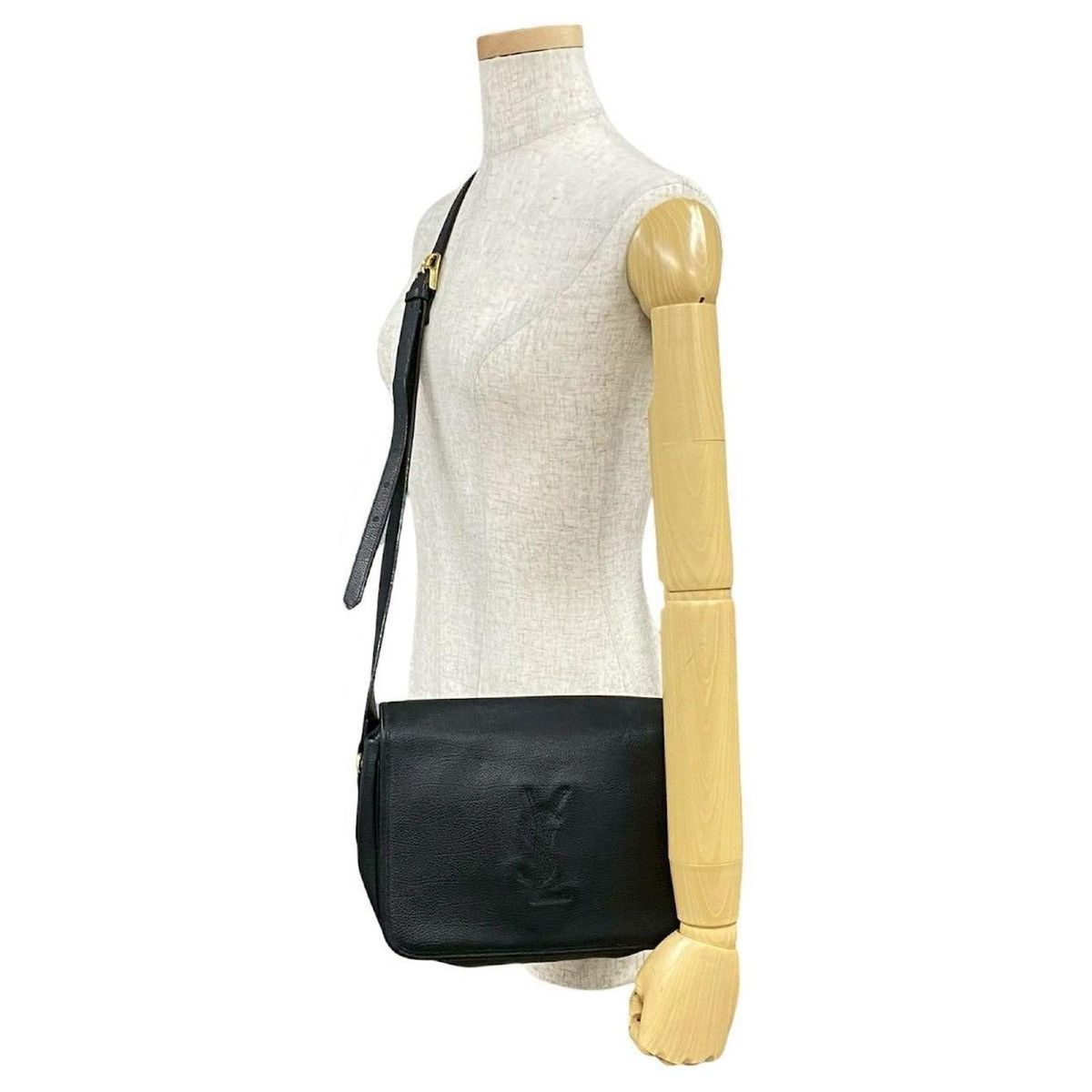Yves Saint Laurent Authentic Yves Saint Laurent logo stitch shoulder bag Size ONE SIZE - 20 Thumbnail