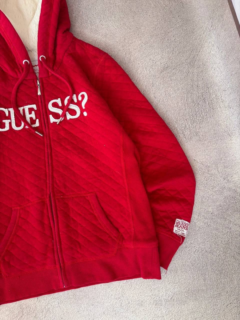 Guess × Japanese Brand Guess Fur Faux Fur LGG style hoodie Size L / US 10 / IT 46 - 3 Thumbnail