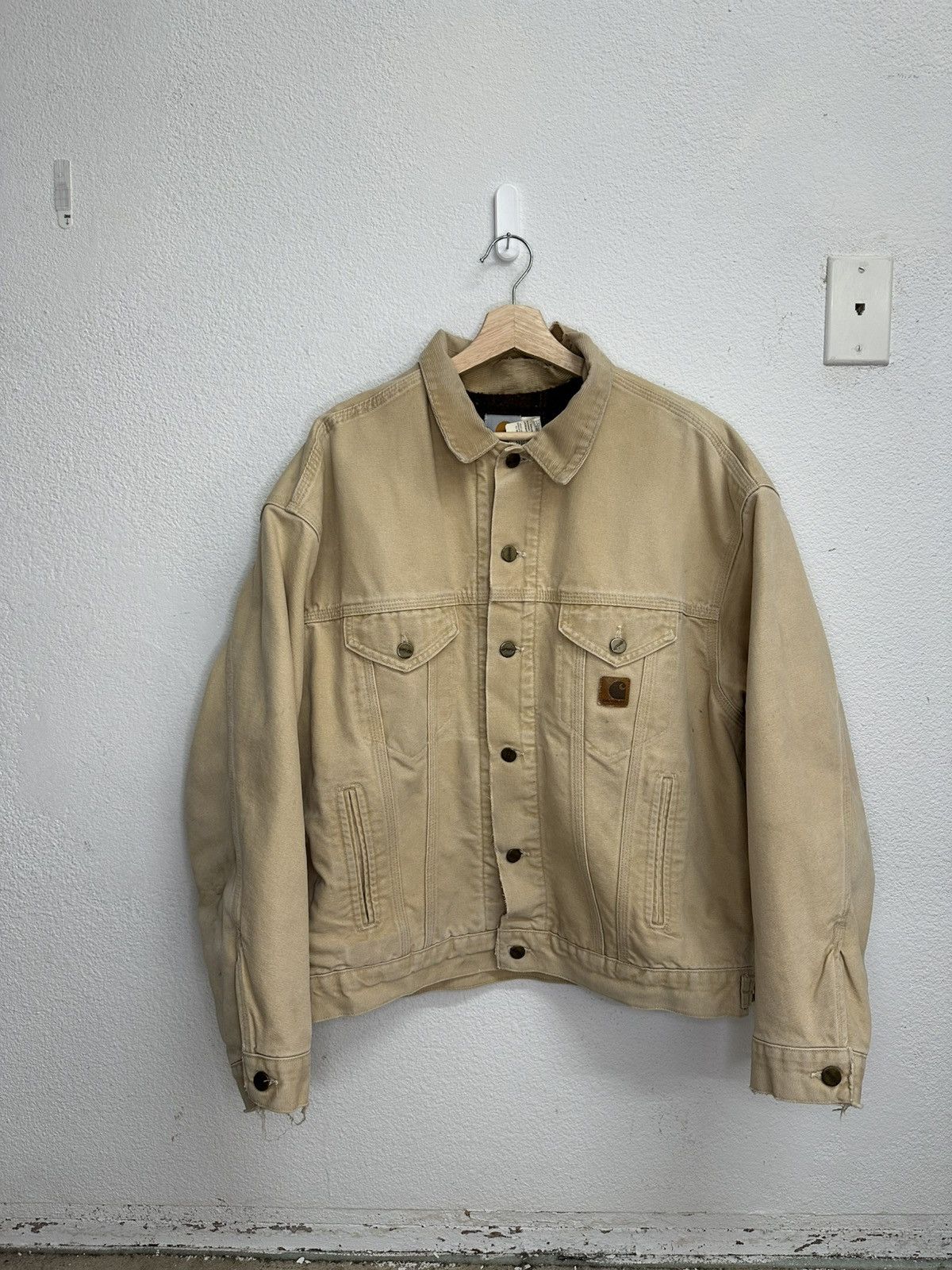 Carhartt 80’s Carhartt J10WET Double Pocket Carpenter Jacket Size US L / EU 52-54 / 3 - 1 Thumbnail