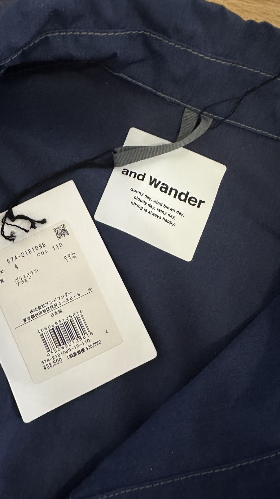 And Wander Kevlar Work Jacket Size US L / EU 52-54 / 3 - 3 Thumbnail