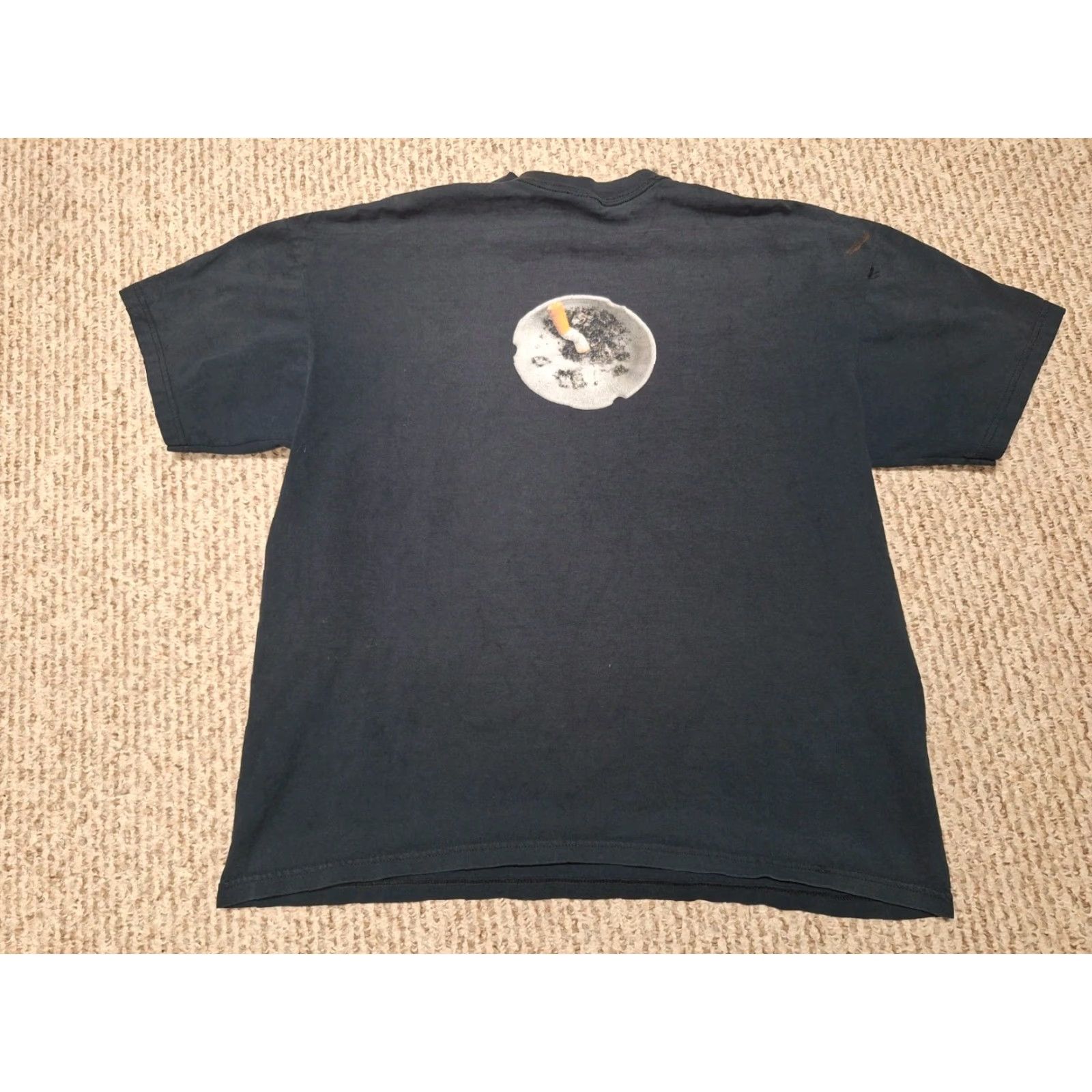 Anvil Vintage Westchester 00s Anti Smoking Cigarette XL T-shirt Grunge Distressed Size US XL / EU 56 / 4 - 6 Thumbnail