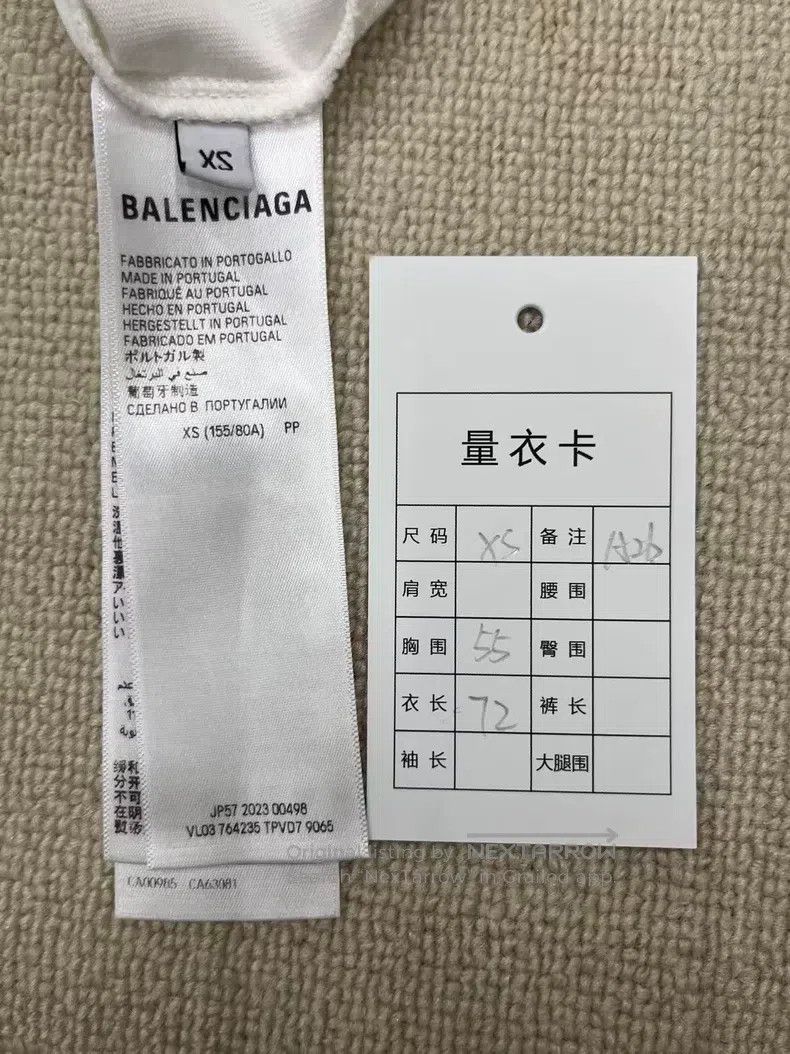 Balenciaga Balenciaga Logo embroidered round neck short-sleeve T-shir Size US XS / EU 42 / 0 - 4 Thumbnail