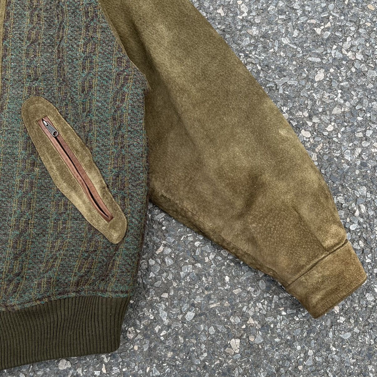 Burberry × Burberry Prorsum Vintage 90s Burberry Suede Jacket Size US L / EU 52-54 / 3 - 4 Thumbnail