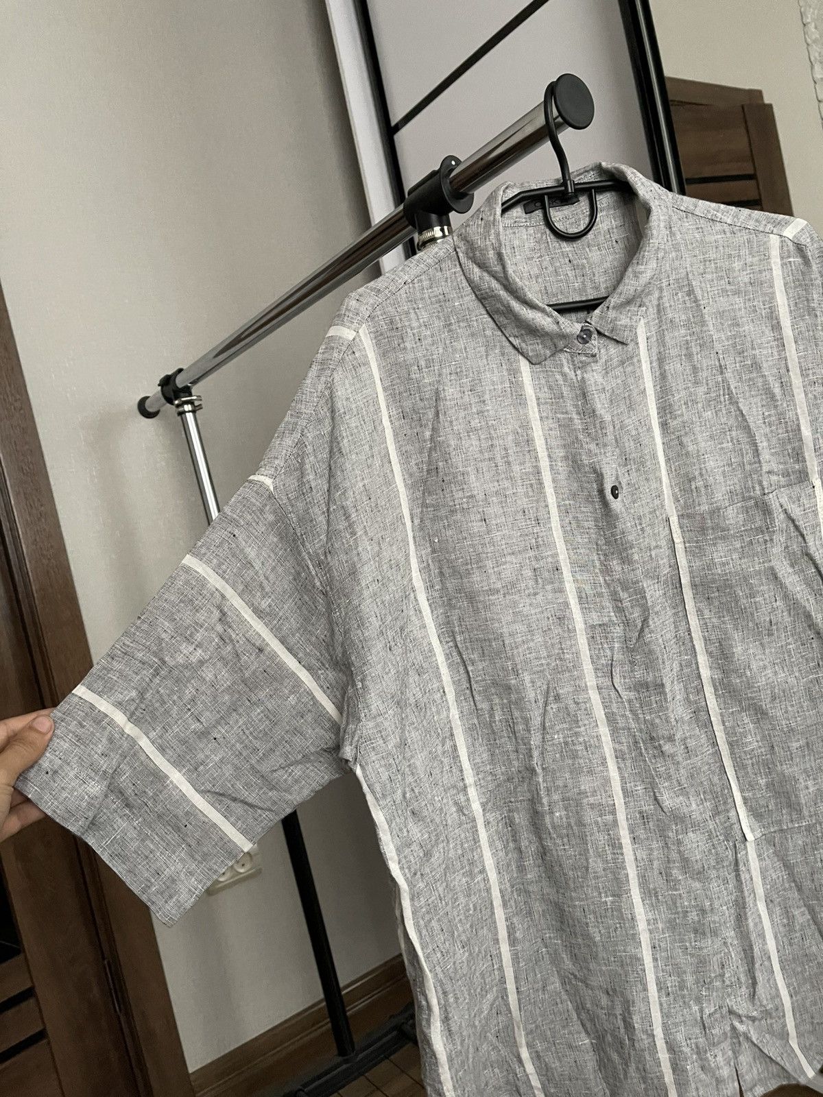 OSKA OSKA 532 Linen Shirt Button Up Size L / US 10 / IT 46 - 9 Thumbnail