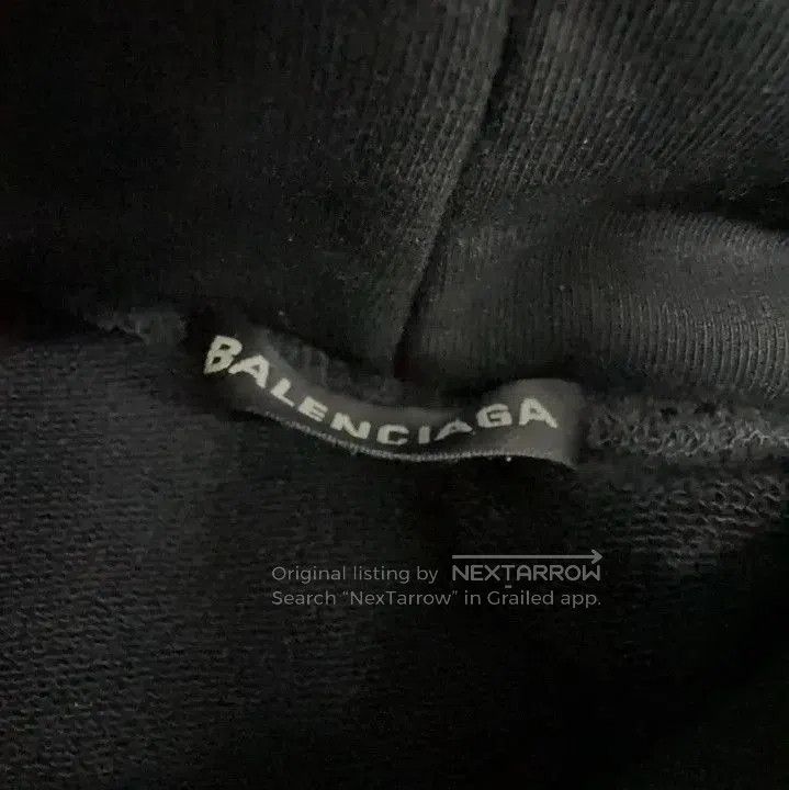 Balenciaga Balenciaga Political Campaign Logo Hoodie Black. Size US XS / EU 42 / 0 - 5 Thumbnail