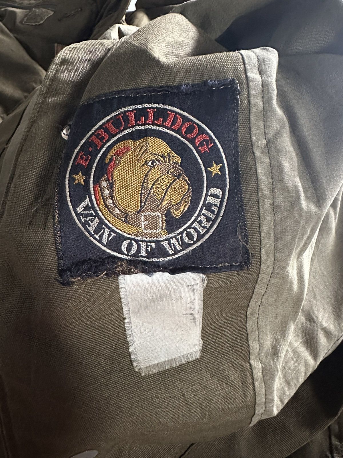 Vintage E-bulldogs Van of world m-51 military jacket Size US M / EU 48-50 / 2 - 7 Thumbnail