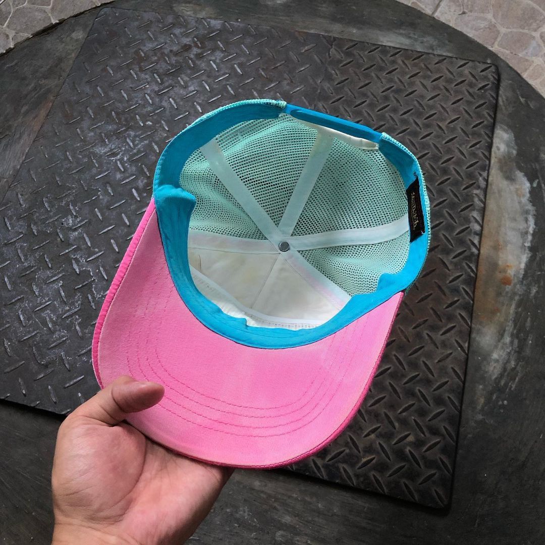 Vintage Vondutch Pink Y2K Trucker Hat Rare Design Size ONE SIZE - 7 Thumbnail