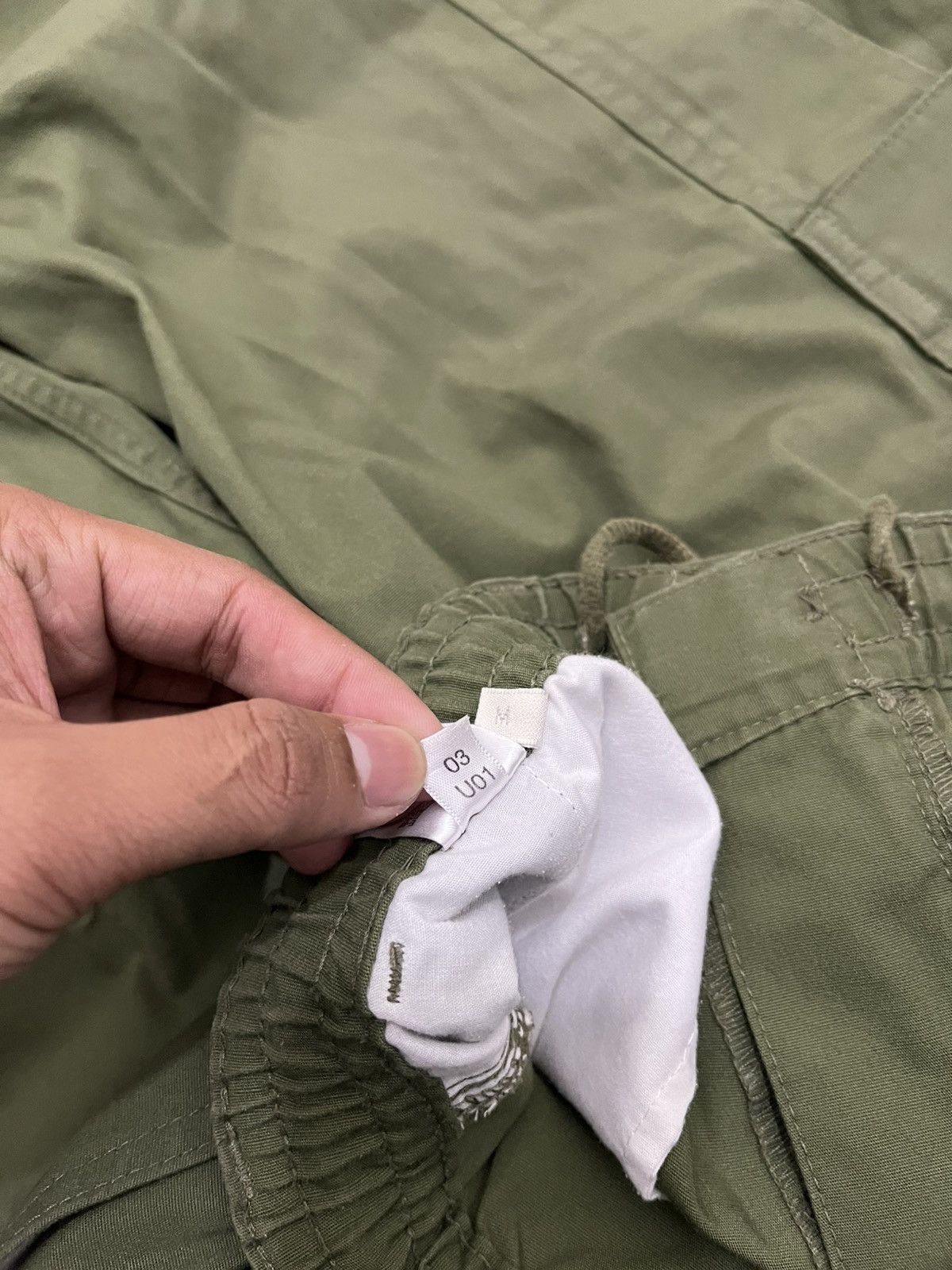 Yohji Yamamoto 🇯🇵Gu Super Wide Yohji Yamamoto Style Cargo Pants Size US 31 - 10 Thumbnail