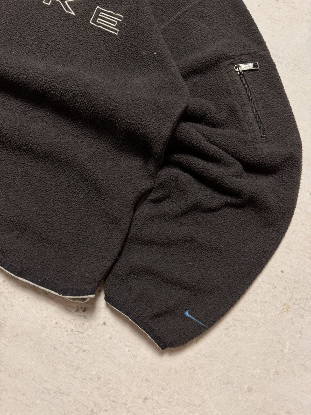 Nike × Vintage NIKE VINTAGE CENTER LOGO OVERSIZE BOXY 1/3 ZIP HOODIE Size US S / EU 44-46 / 1 - 3 Thumbnail