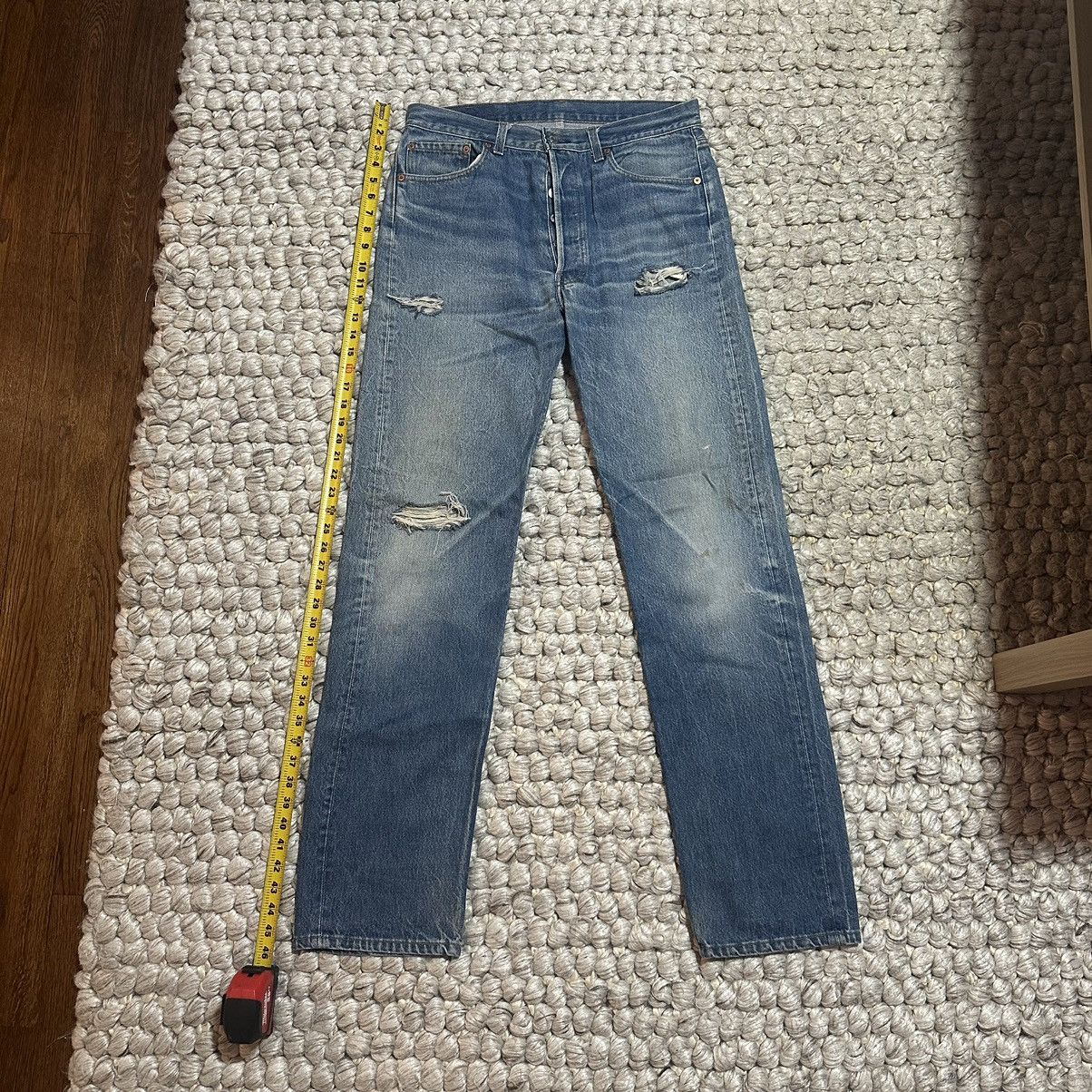 Levi's × Levi's Vintage Clothing Levi 501 Blue Jeans Vintage Size US 33 - 1 Thumbnail