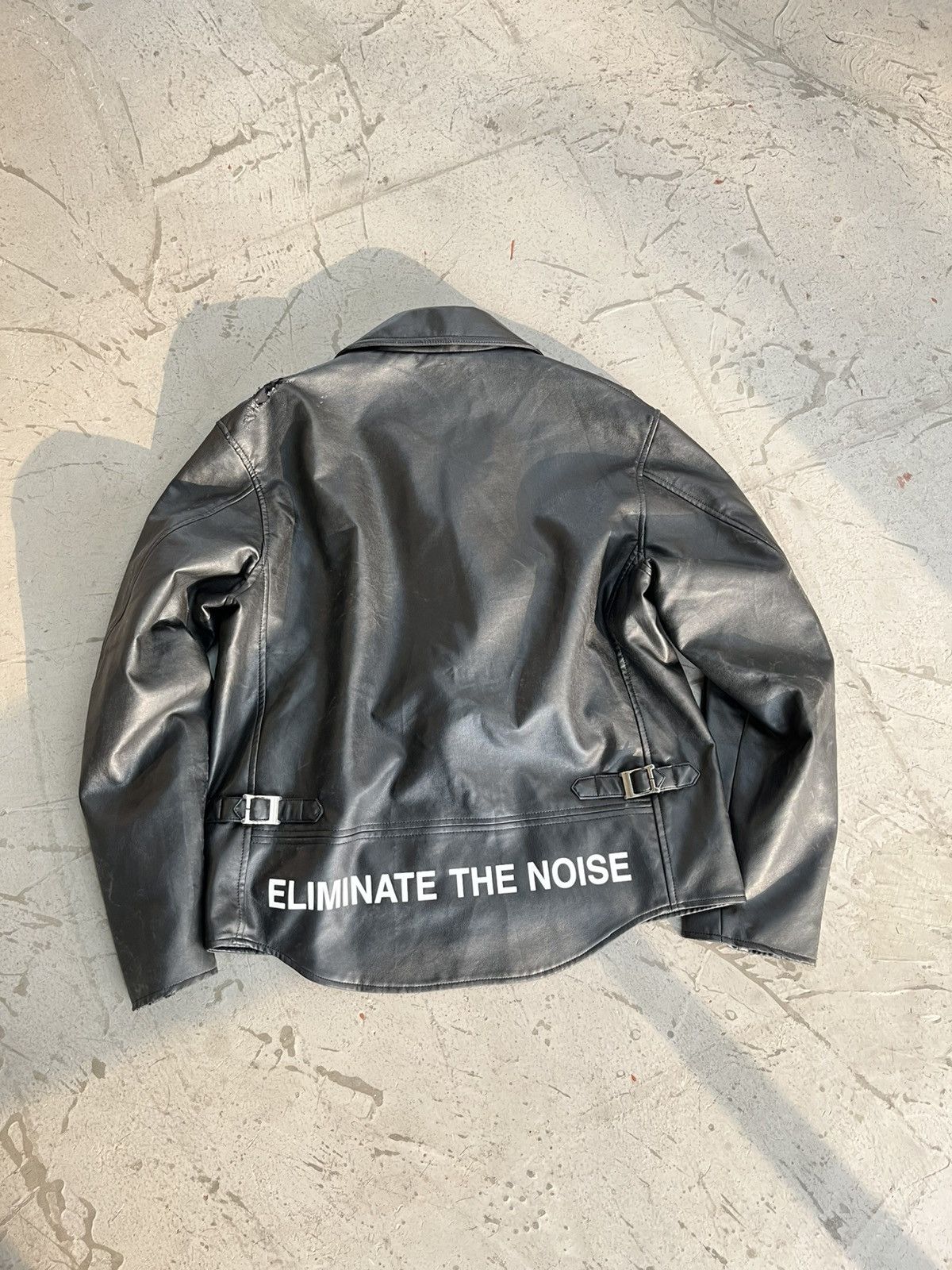 GU × Undercover RARE‼️GU X Undercover “Eliminate The Noise” Leather Jackets Size US M / EU 48-50 / 2 - 15 Thumbnail