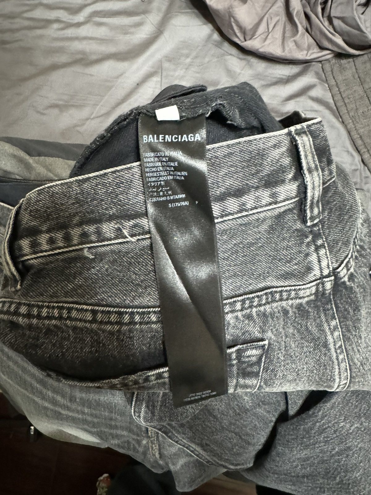 Balenciaga Balenciaga FW22 Lost Tape Flare Denim Size US 32 / EU 48 - 5 Thumbnail