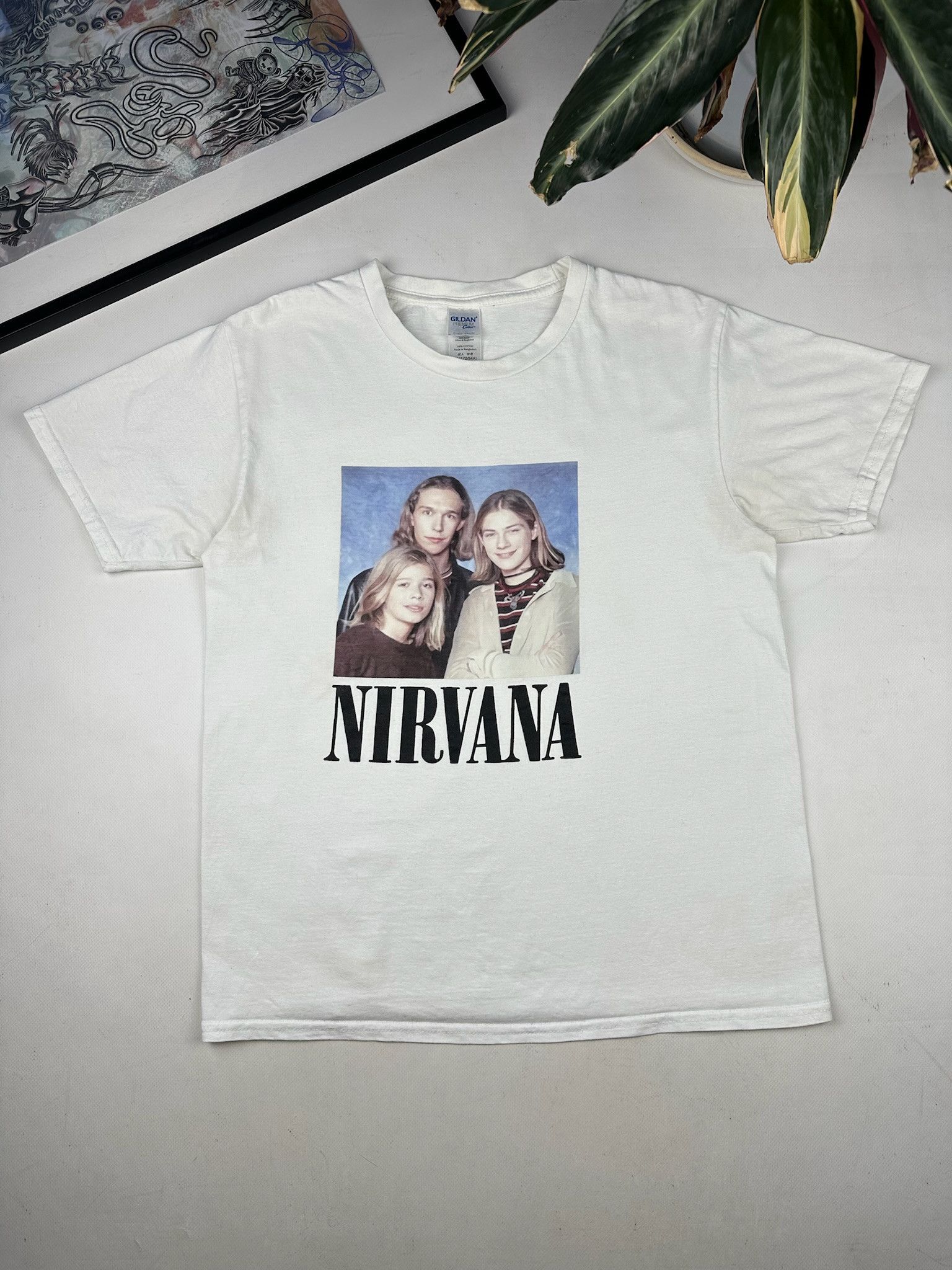 Vintage Vintage Nirvana T-shirt Size US M / EU 48-50 / 2 - 1 Thumbnail