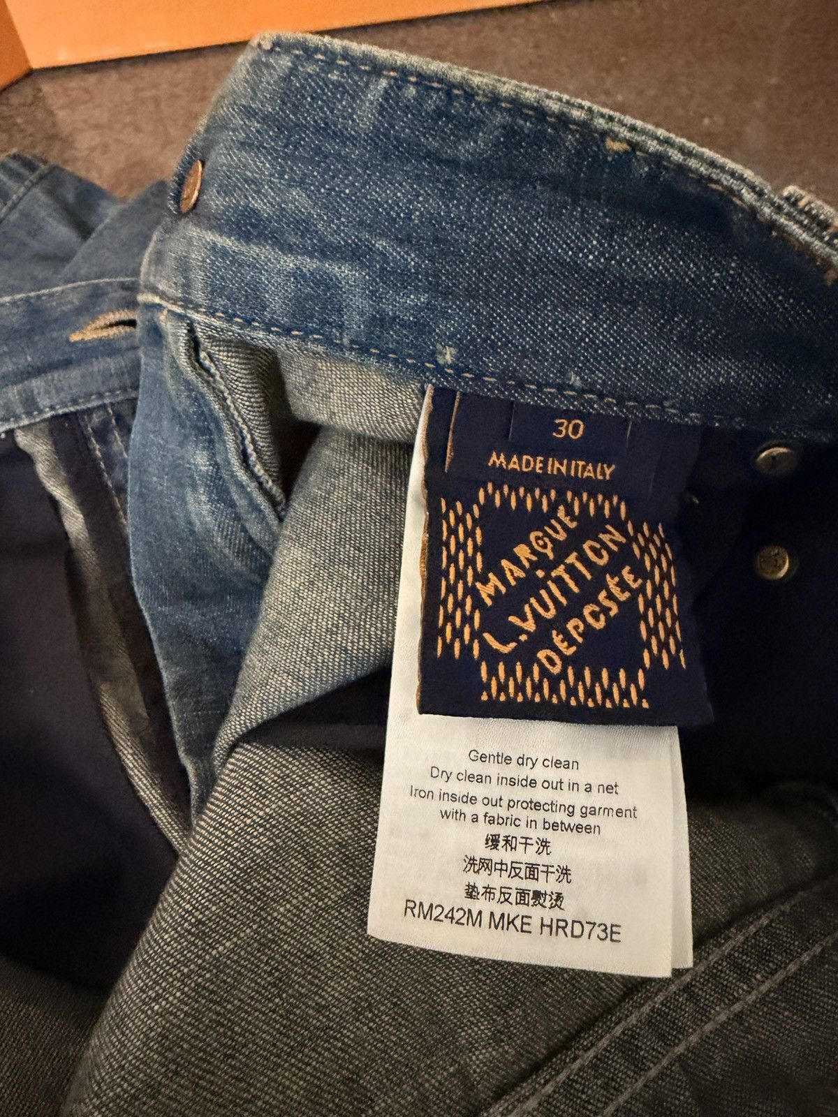 Louis Vuitton LV Chambray Flared Pants Size US 30 / EU 46 - 7 Thumbnail