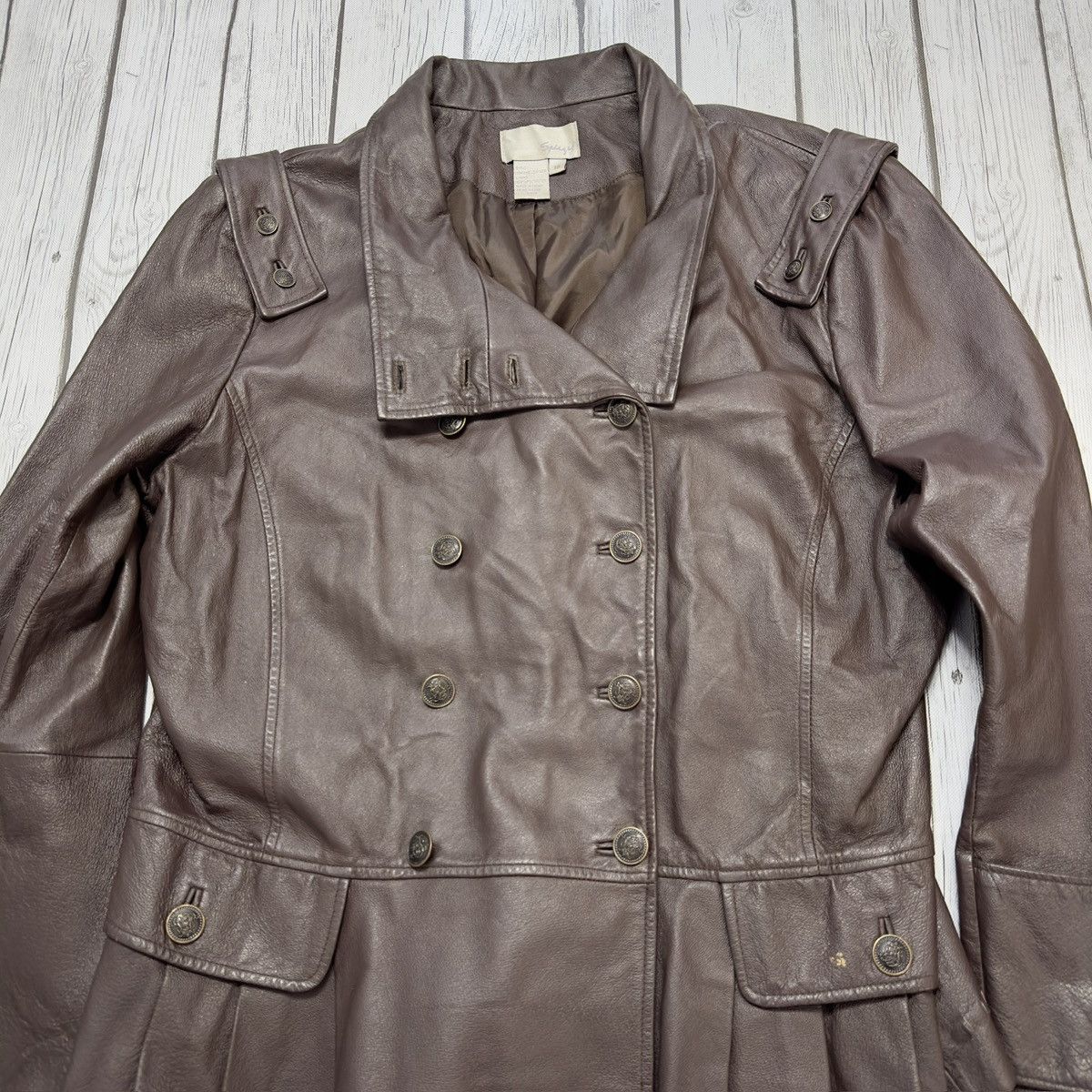 Vintage Vintage Spiegel leather jacket Size XXL / US 16-18 / IT 52-54 - 3 Thumbnail