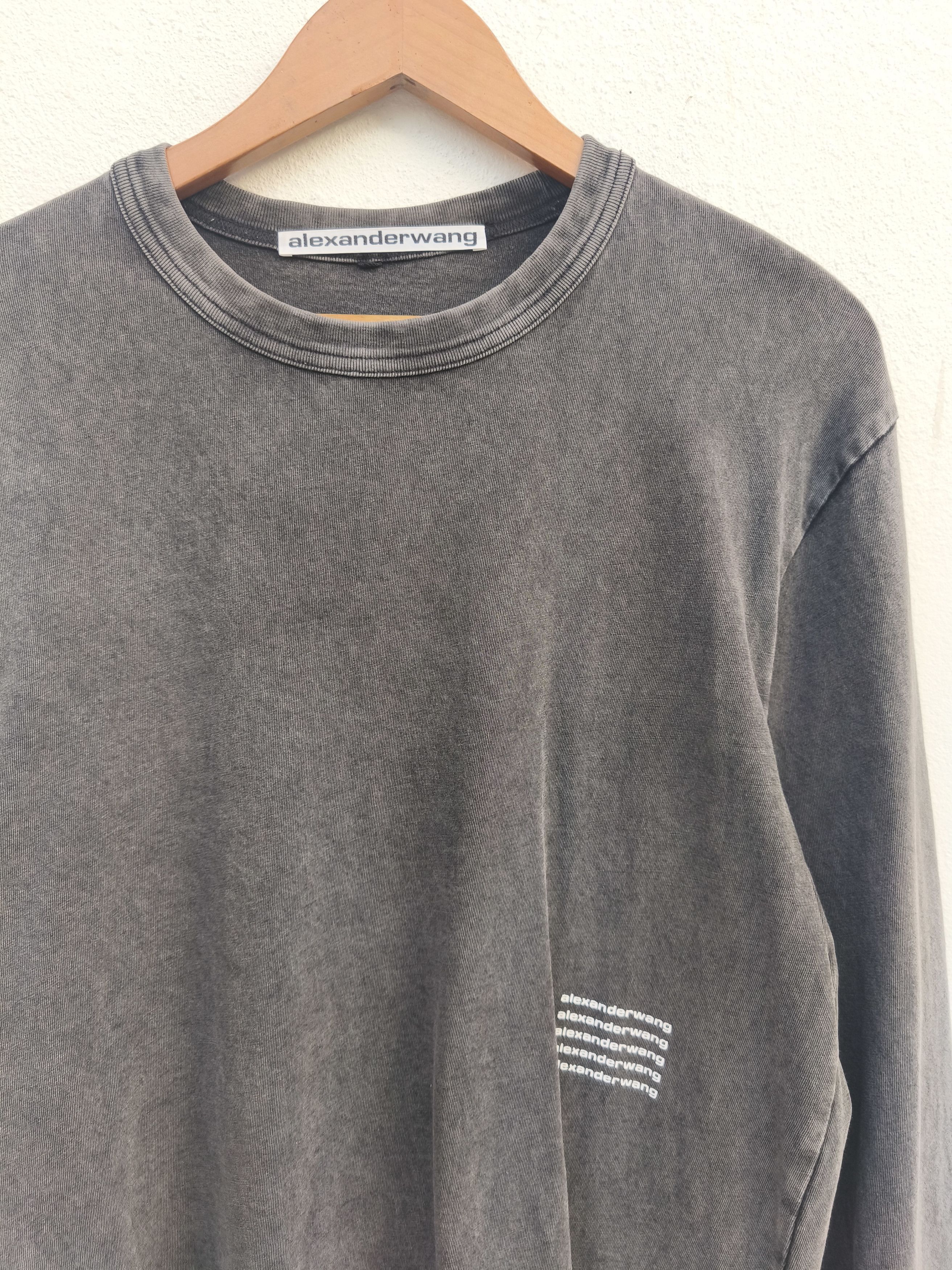 Alexander Wang Alexander Wang t shirt long sleeve Size US M / EU 48-50 / 2 - 1 Thumbnail