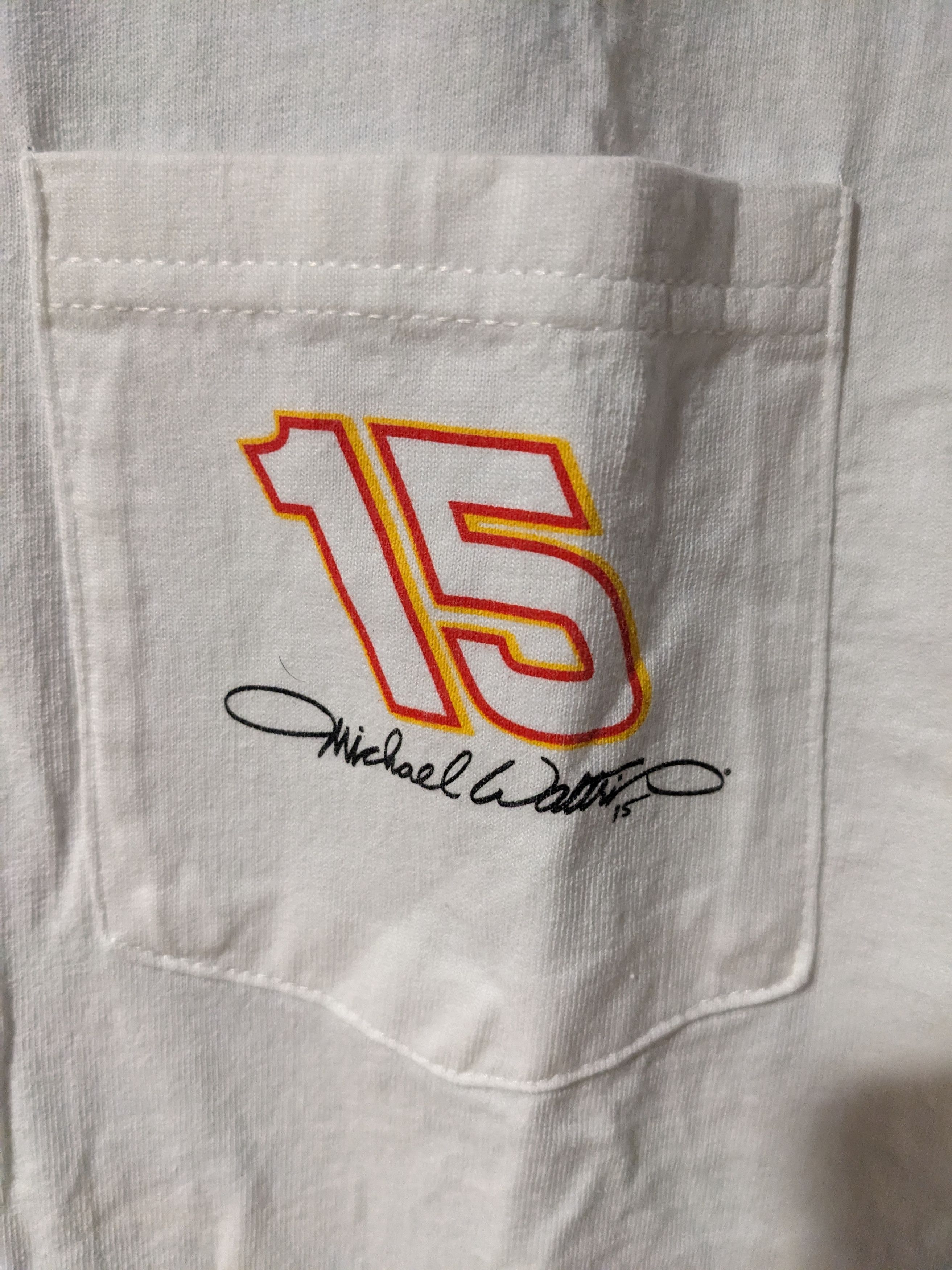NASCAR × Vintage Vintage Y2K Michael Waltrip Nascar Chase Authentic T-Shirt Size US M / EU 48-50 / 2 - 4 Thumbnail