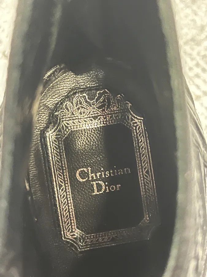 Dior Christian Dior Black Python Leather Heels Size US 8.5 / IT 38.5 - 10 Thumbnail