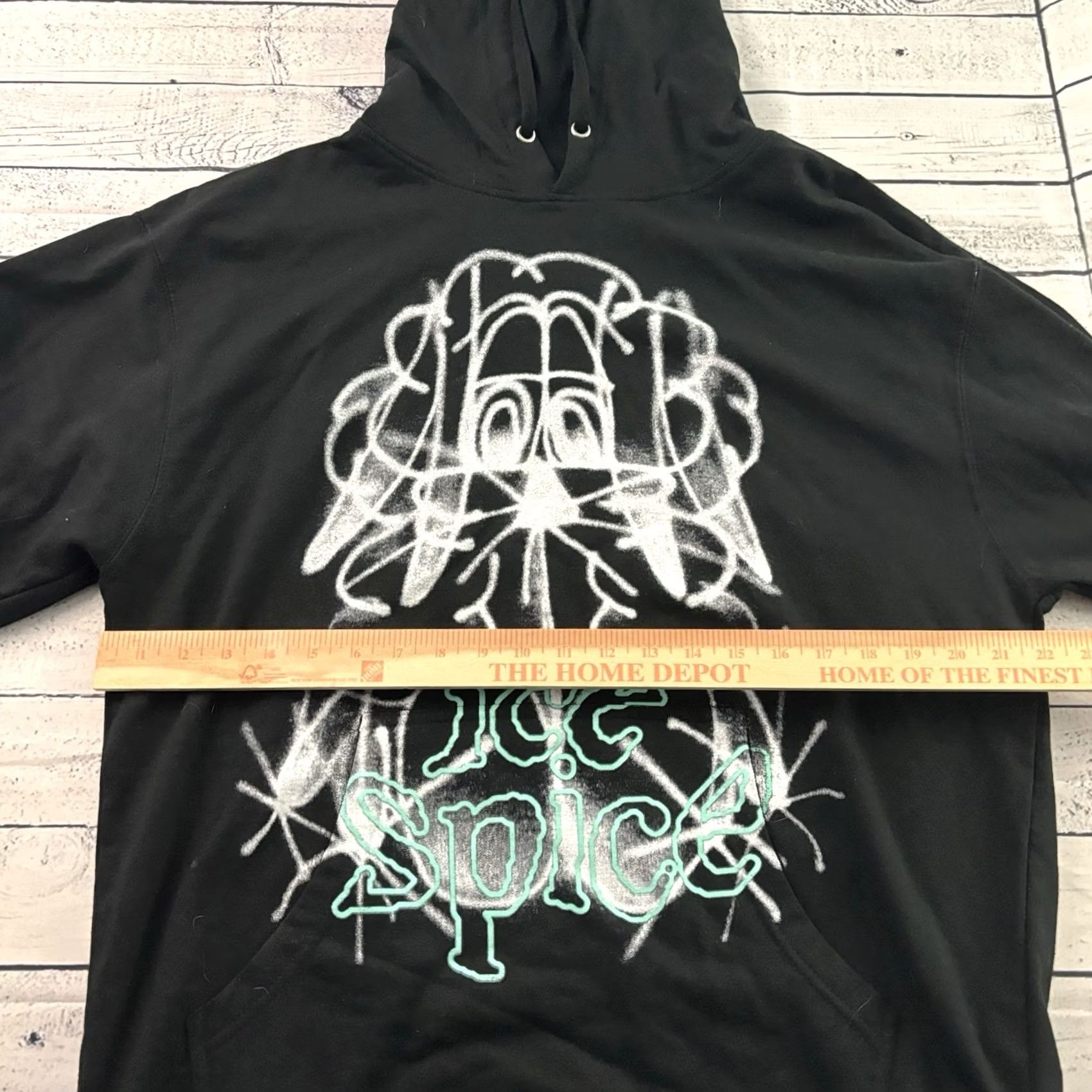 Vintage Ice Spice Hoodie Mens L Black Pullover Sweatshirt Size US L / EU 52-54 / 3 - 3 Thumbnail