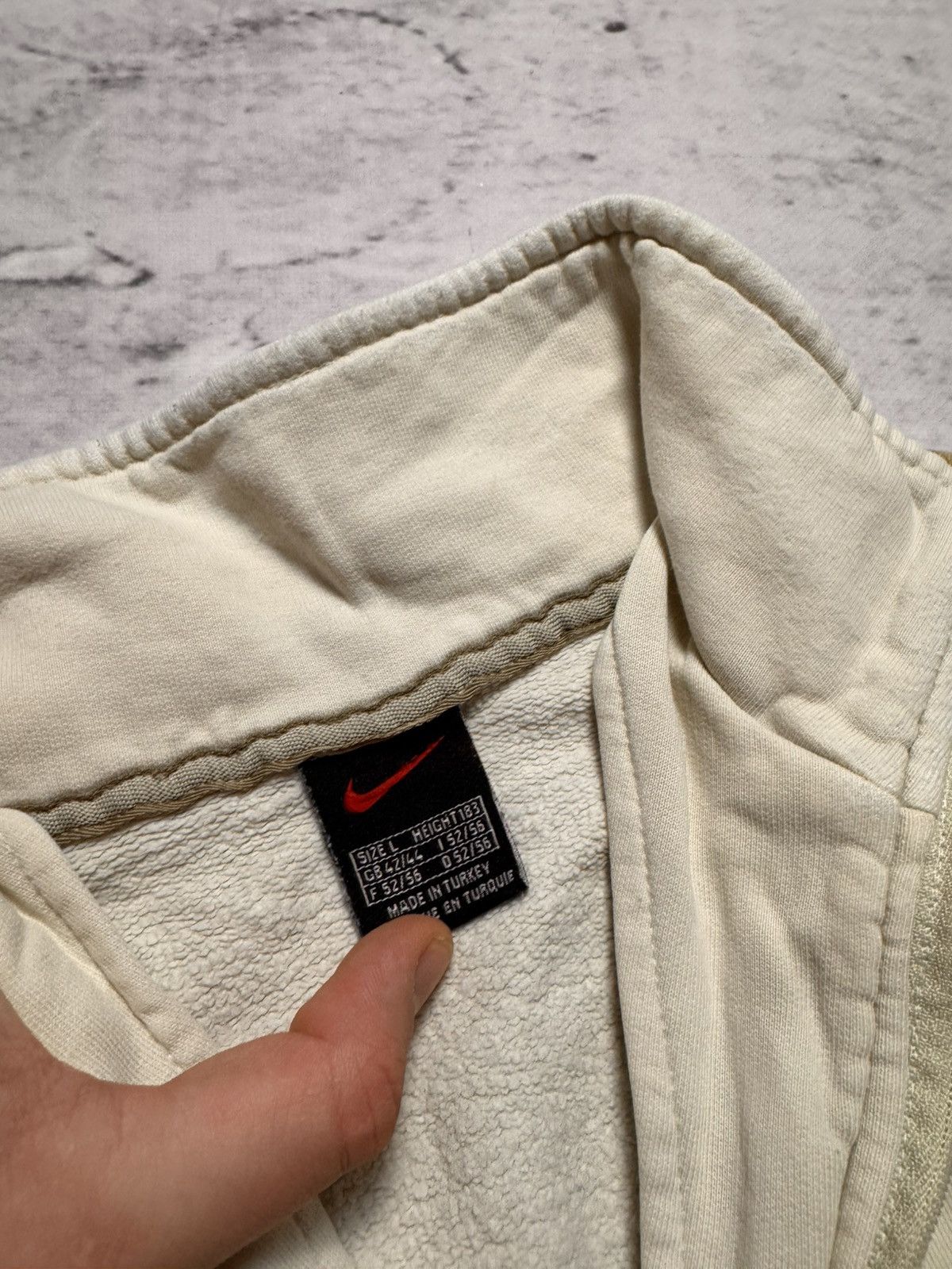 Nike × Vintage NIKE VINTAGE BASIC LOGO OVERSIZE BOXY SWEATSHIRT Size US L / EU 52-54 / 3 - 6 Thumbnail