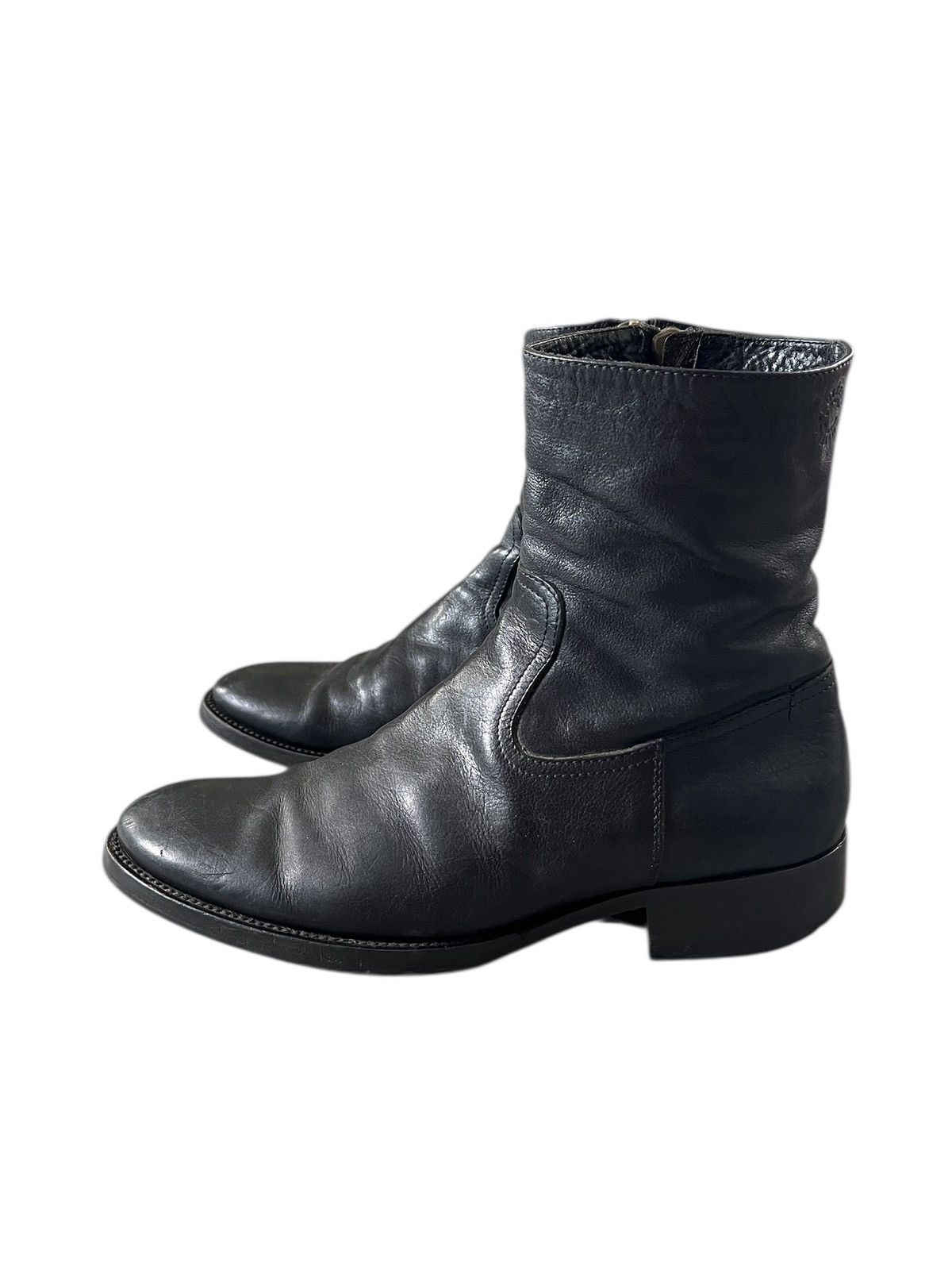 Buttero Buttero 🇮🇹 Side Zipper Patina Leather Boots Size US 9 / EU 42 - 5 Thumbnail