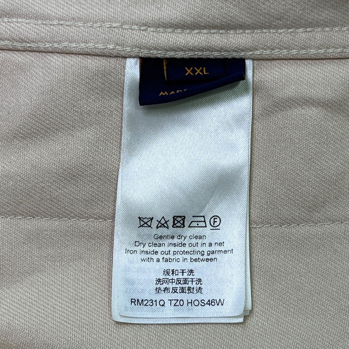 Louis Vuitton LOUIS VUITTON 2023FW Pre-Collection Monogram Embossed Shirt Size US XL / EU 56 / 4 - 7 Thumbnail