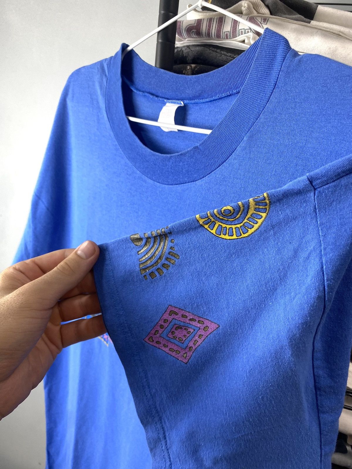 Vintage Vintage 1990’s Hom Surf Style T Shirt Size US XL / EU 56 / 4 - 9 Thumbnail