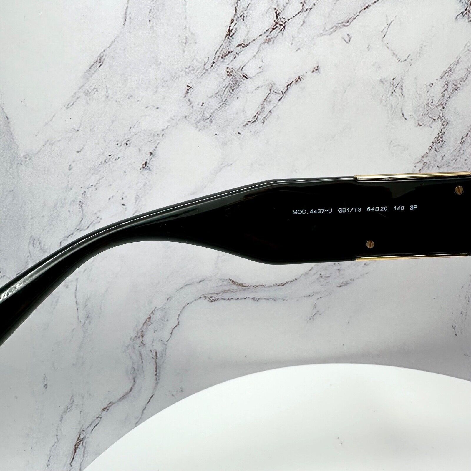 Versace New VERSACE Sunglasses Polarized Black Gold Medusa Square Size ONE SIZE - 10 Thumbnail