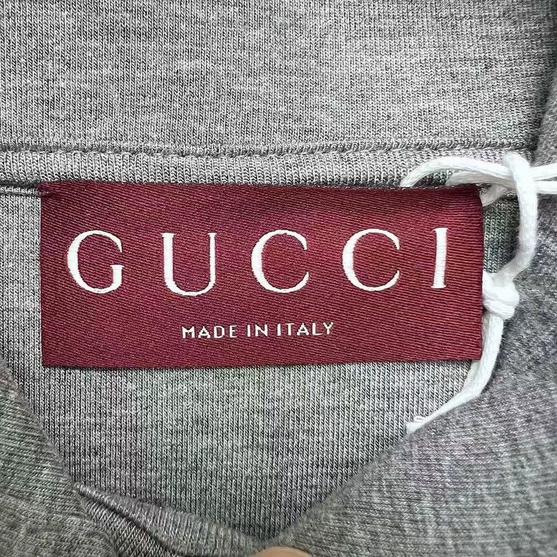 Gucci Gucci Letter logo embroidered space cotton hooded sweatshir Size US XXS / EU 40 - 3 Thumbnail