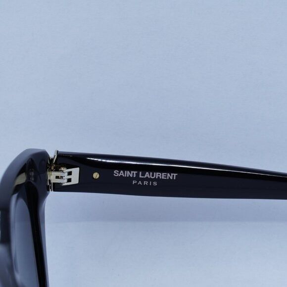 Saint Laurent Paris New Saint Laurent SLM143 001 Sunglasses - Black Frame Size ONE SIZE - 7 Thumbnail