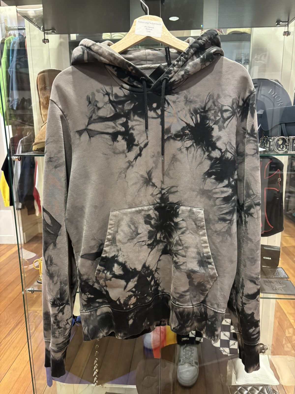 Helmut Lang Helmut Lang Tue Dye Hoodie Size US M / EU 48-50 / 2 - 1 Thumbnail