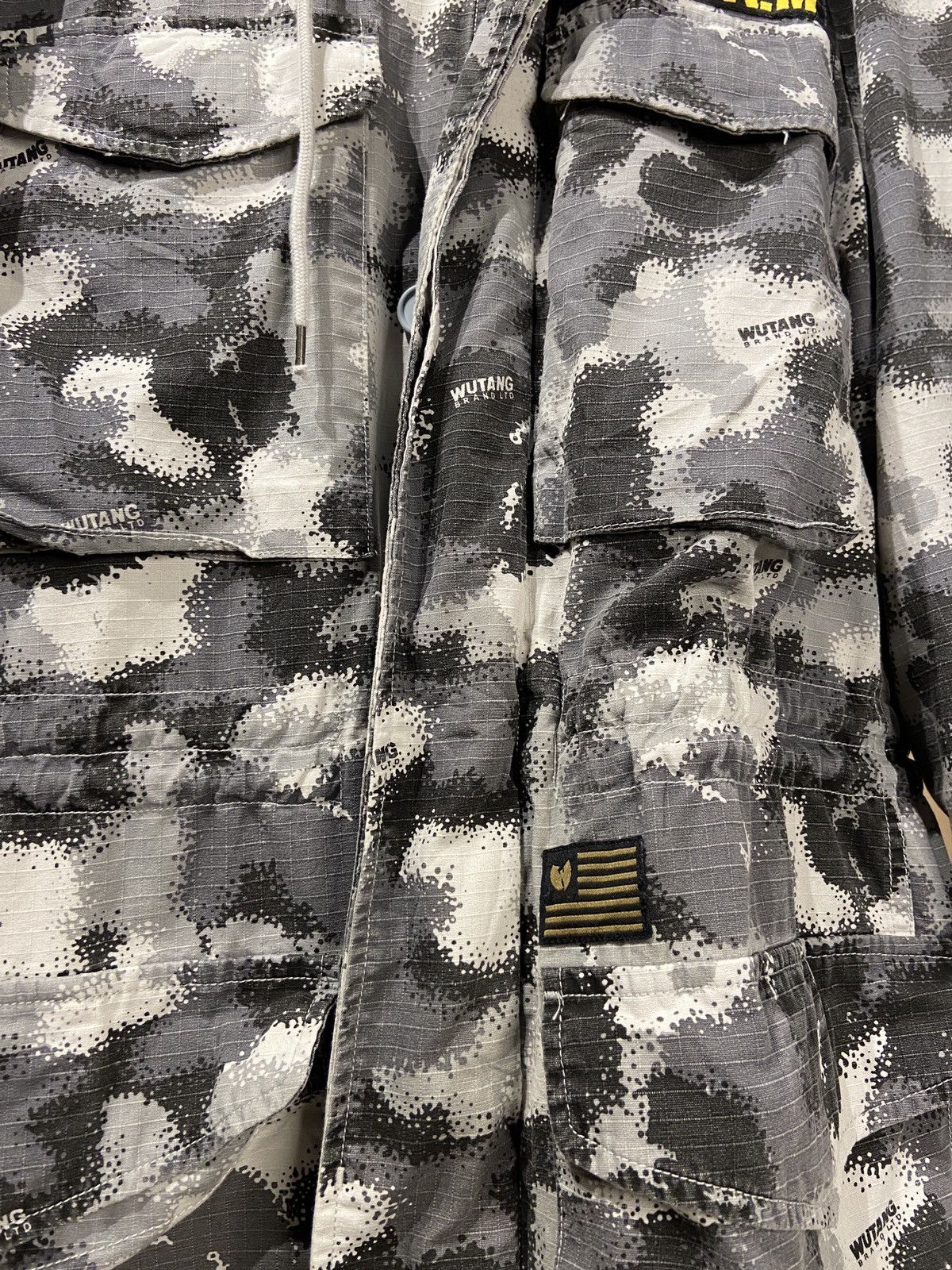 Wu-Tang Clan Wu-Tang Jacket Size M Camo Rare Rza Gza Size US M / EU 48-50 / 2 - 3 Thumbnail