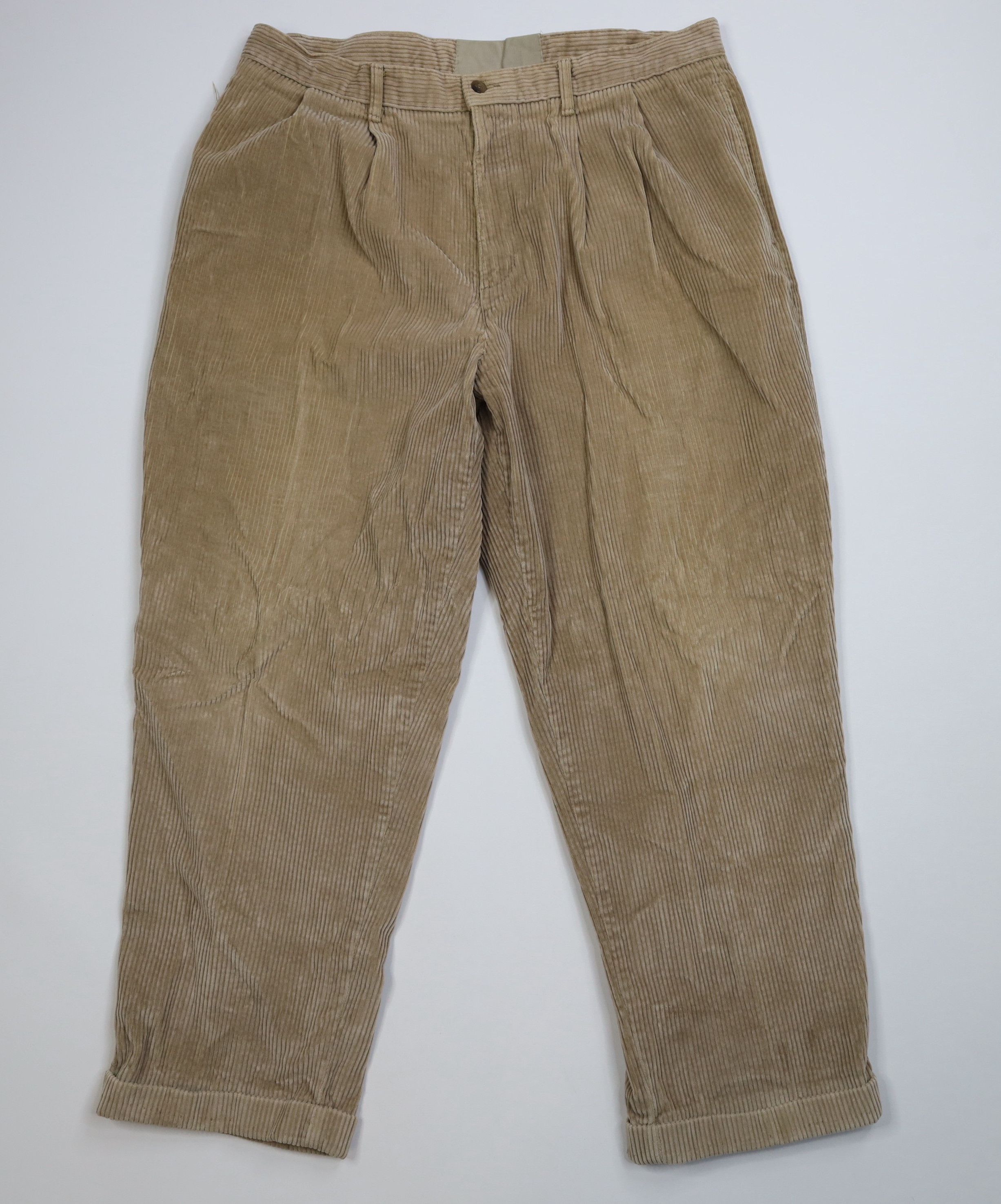 Vintage Vintage 90s Streetwear Loose Fit Wide Leg Corduroy Pants Size US 36 / EU 52 - 1 Thumbnail
