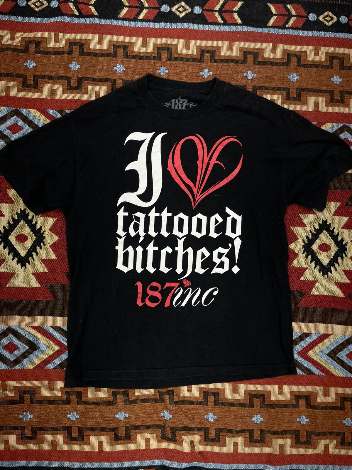 Other 187 I Love Tattos Tee Size US XL / EU 56 / 4 - 1 Thumbnail