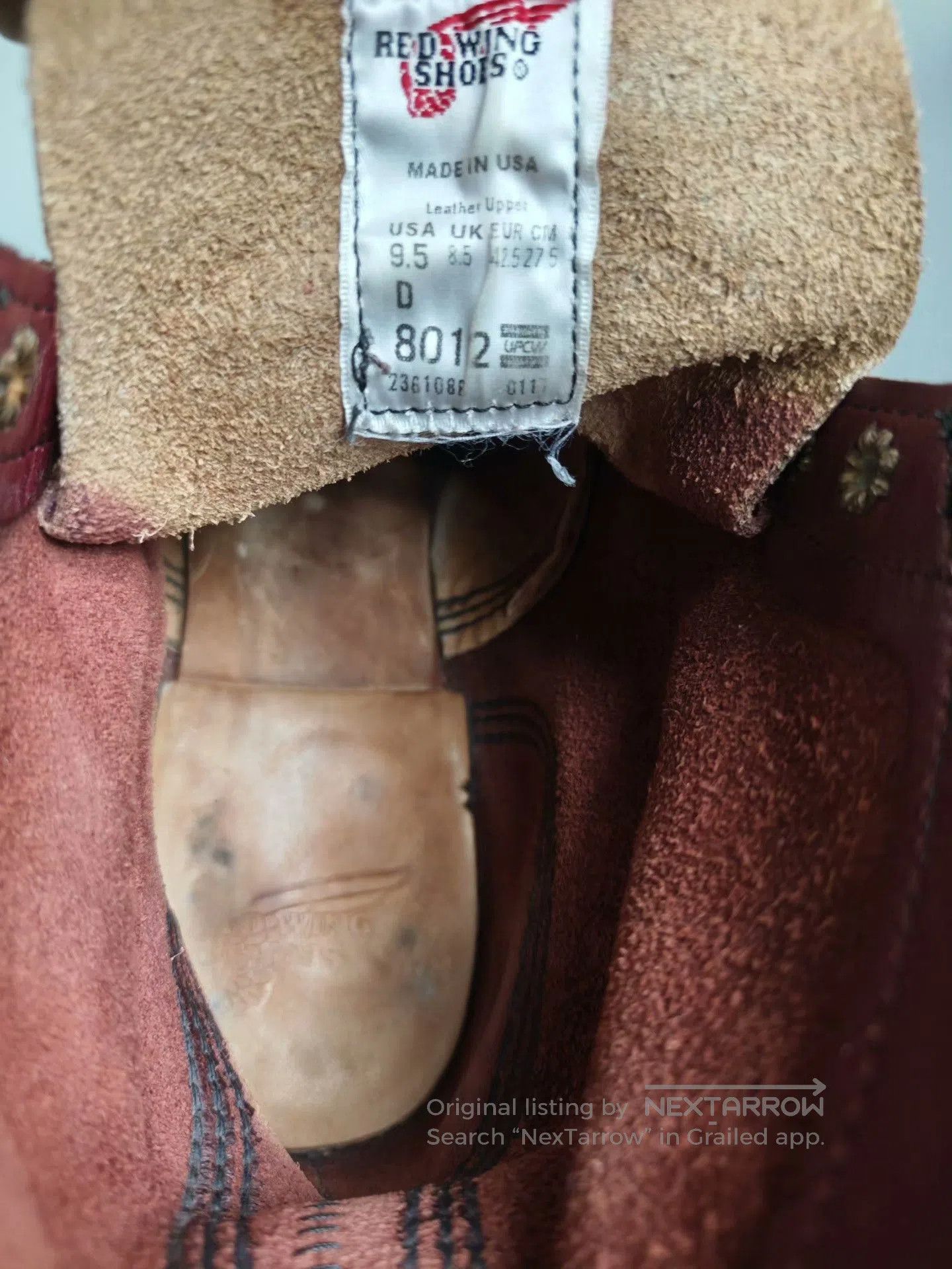 Red Wing Red Wing 8012 Trooper Boots. Size US 9.5 / EU 42-43 - 8 Thumbnail