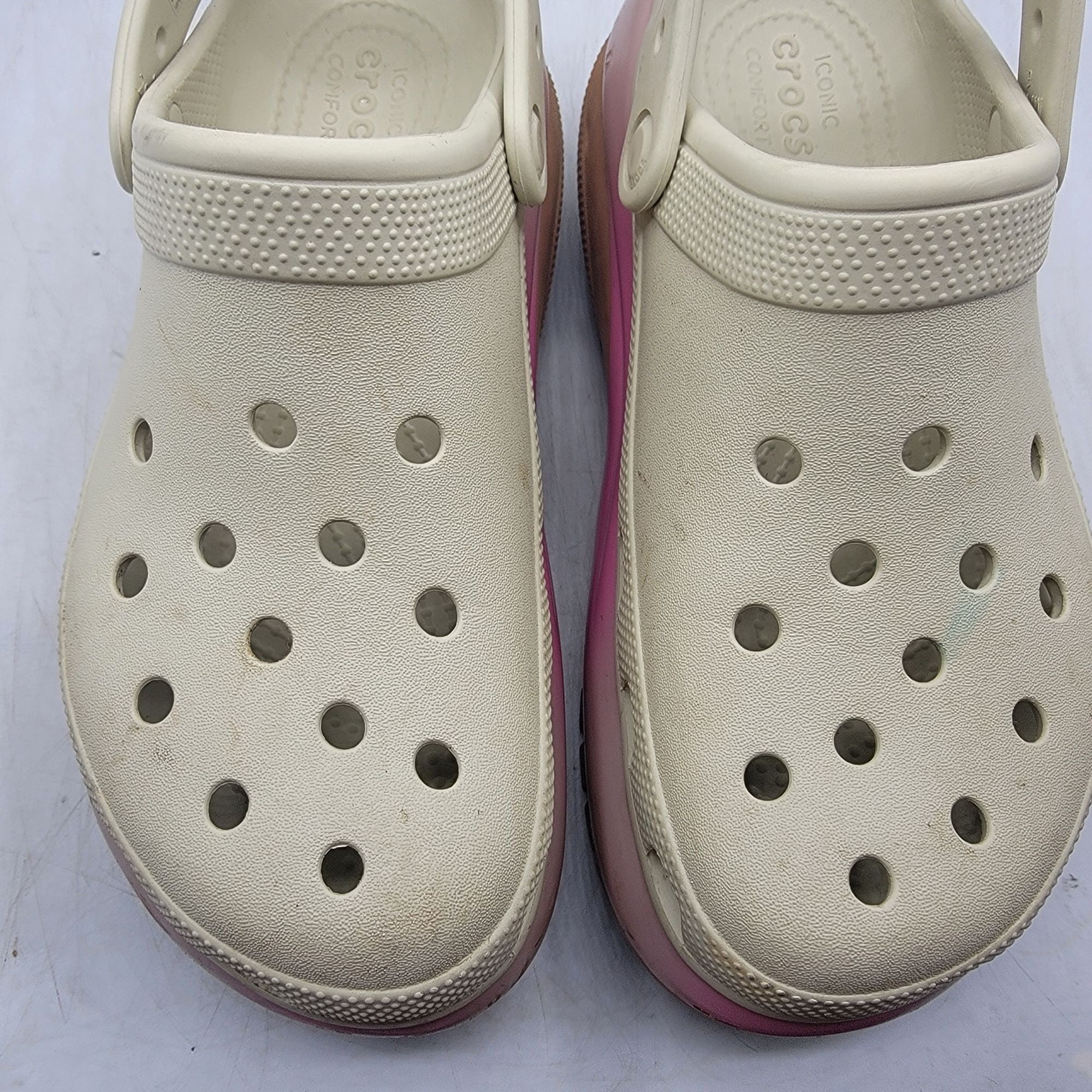 Crocs Crocs Mega Crush Classic Womens 9 Platform Clogs Comfort Wal Size US 9 / IT 39 - 10 Thumbnail