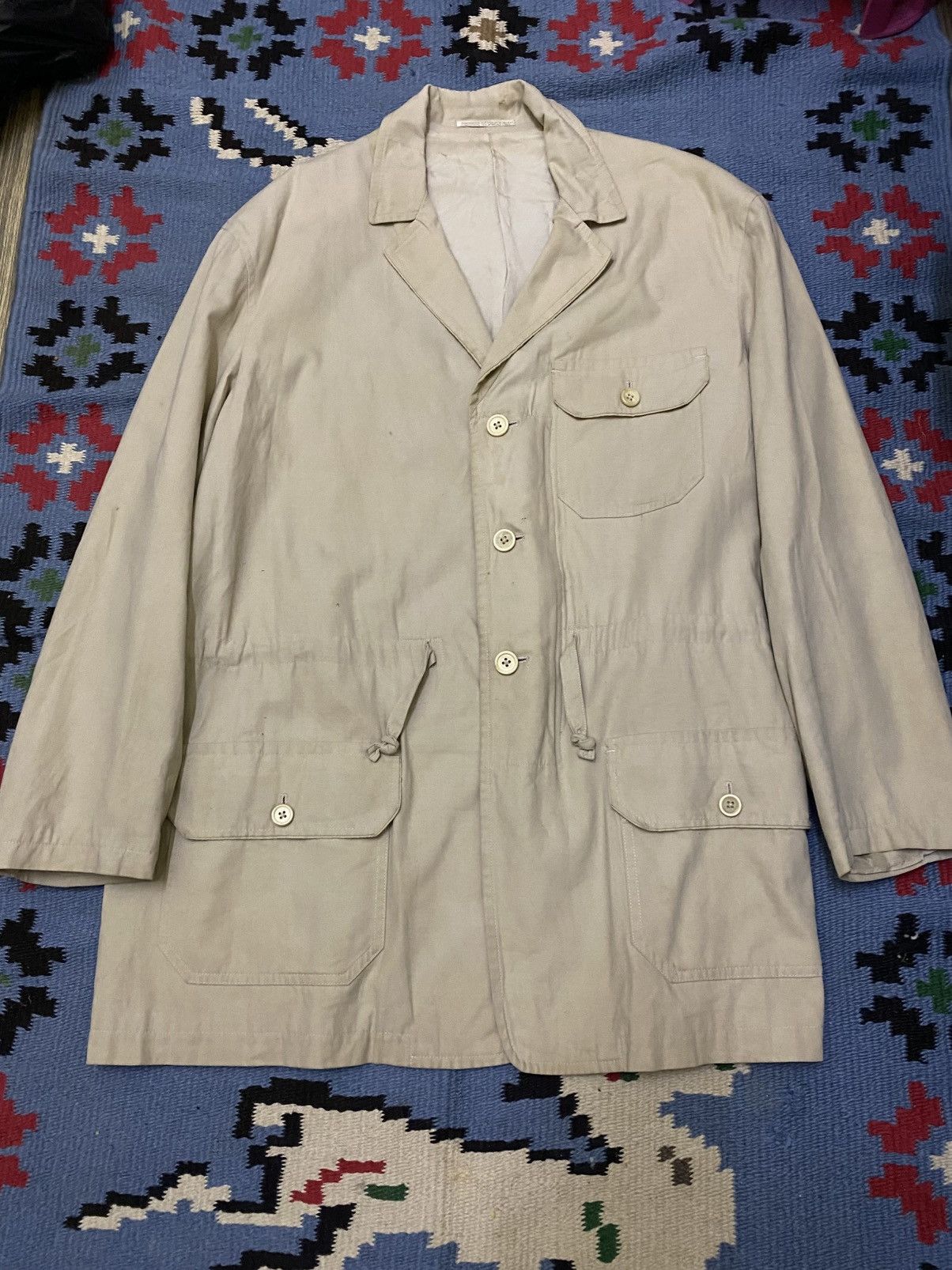 Yohji Yamamoto 80s YYPH DRAW STRING JACKET Size US M / EU 48-50 / 2 - 1 Thumbnail