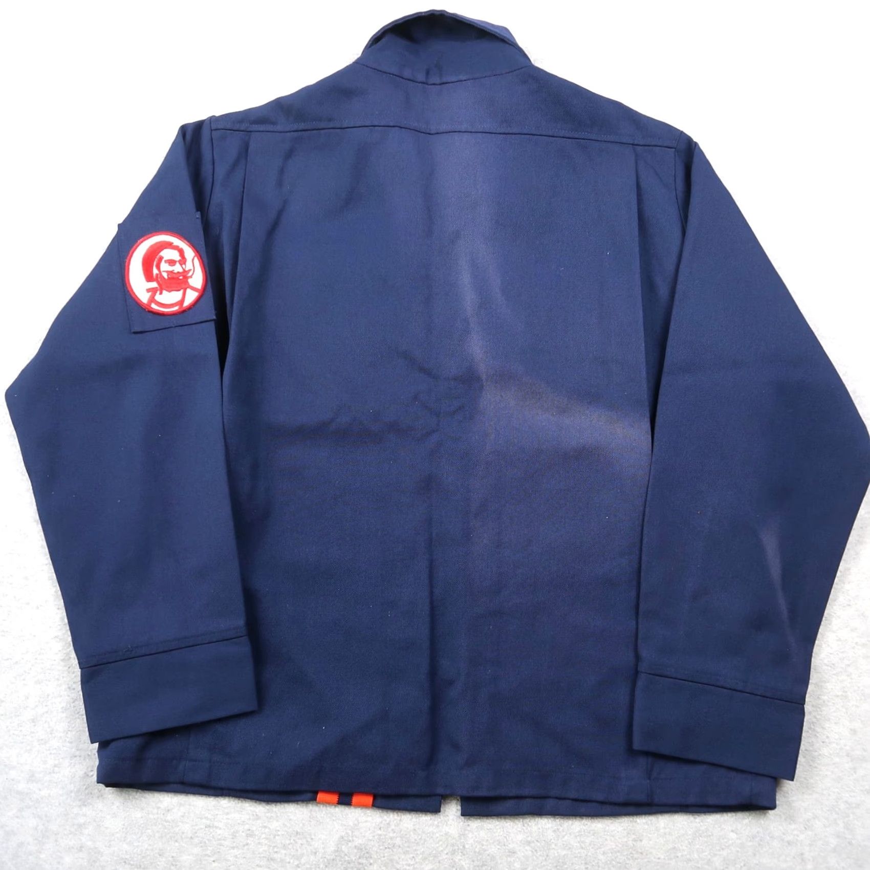 GAS VINTAGE Unitog Jacket Mens 44 Blue Bomber Jacket USA Union Made 80s Car Retro Workwear Size US S / EU 44-46 / 1 - 2 Thumbnail