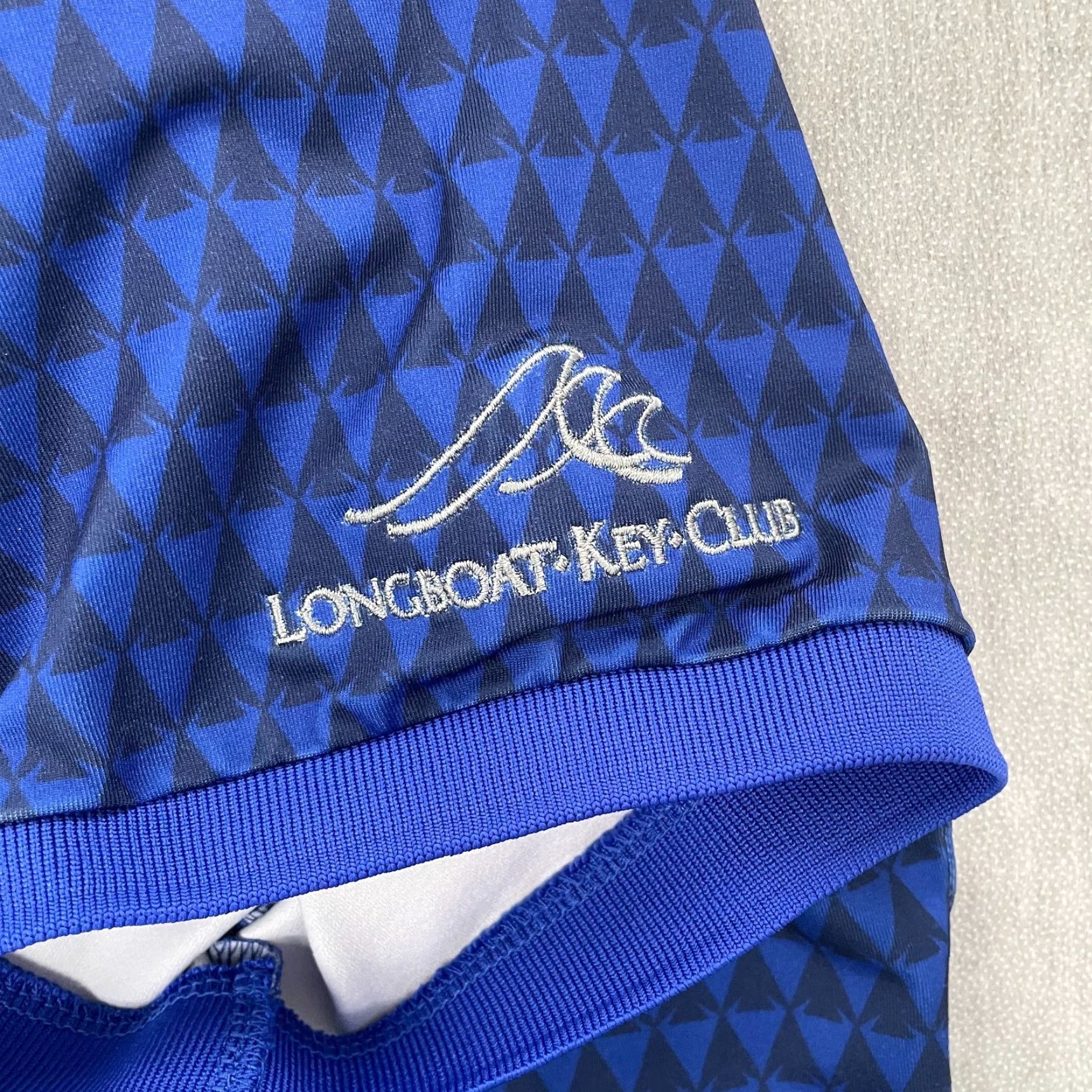 Vintage Greyson Shirt Adult Large Polo Blue Logo Wolf Golf Mens L Longboat Key Club Blue Polo Shirt Greyson Logo Wolf Golf Mens L Size US L / EU 52-54 / 3 - 5 Thumbnail