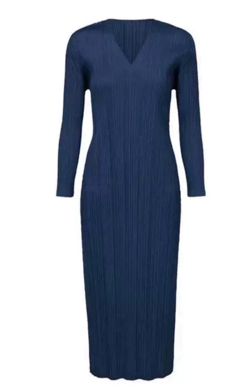 Issey Miyake Issey Miyake Blue dress Size M / US 6-8 / IT 42-44 - 1 Thumbnail