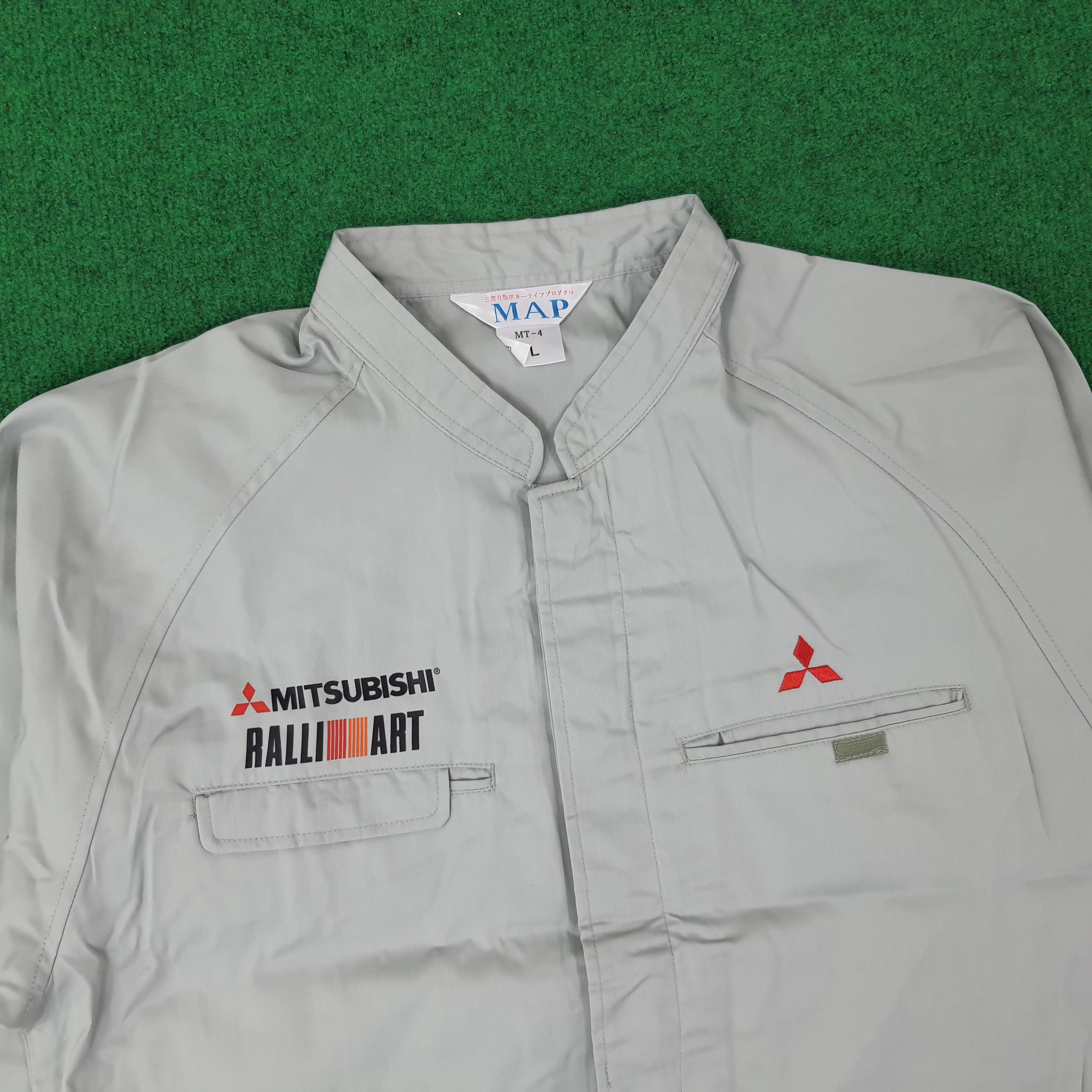 Japanese Brand Vintage Mitsubishi RalliArt Racing Sports Jacket C246N22 Size US M / EU 48-50 / 2 - 3 Thumbnail