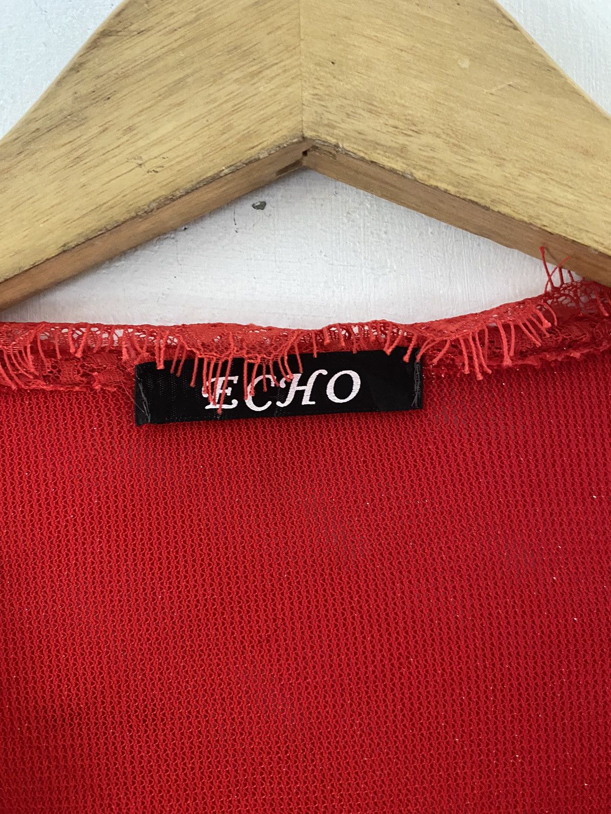 20471120 × Hysteric Glamour × Japanese Brand Echo star glitter distressed knit sweatshirt Size US M / EU 48-50 / 2 - 6 Thumbnail