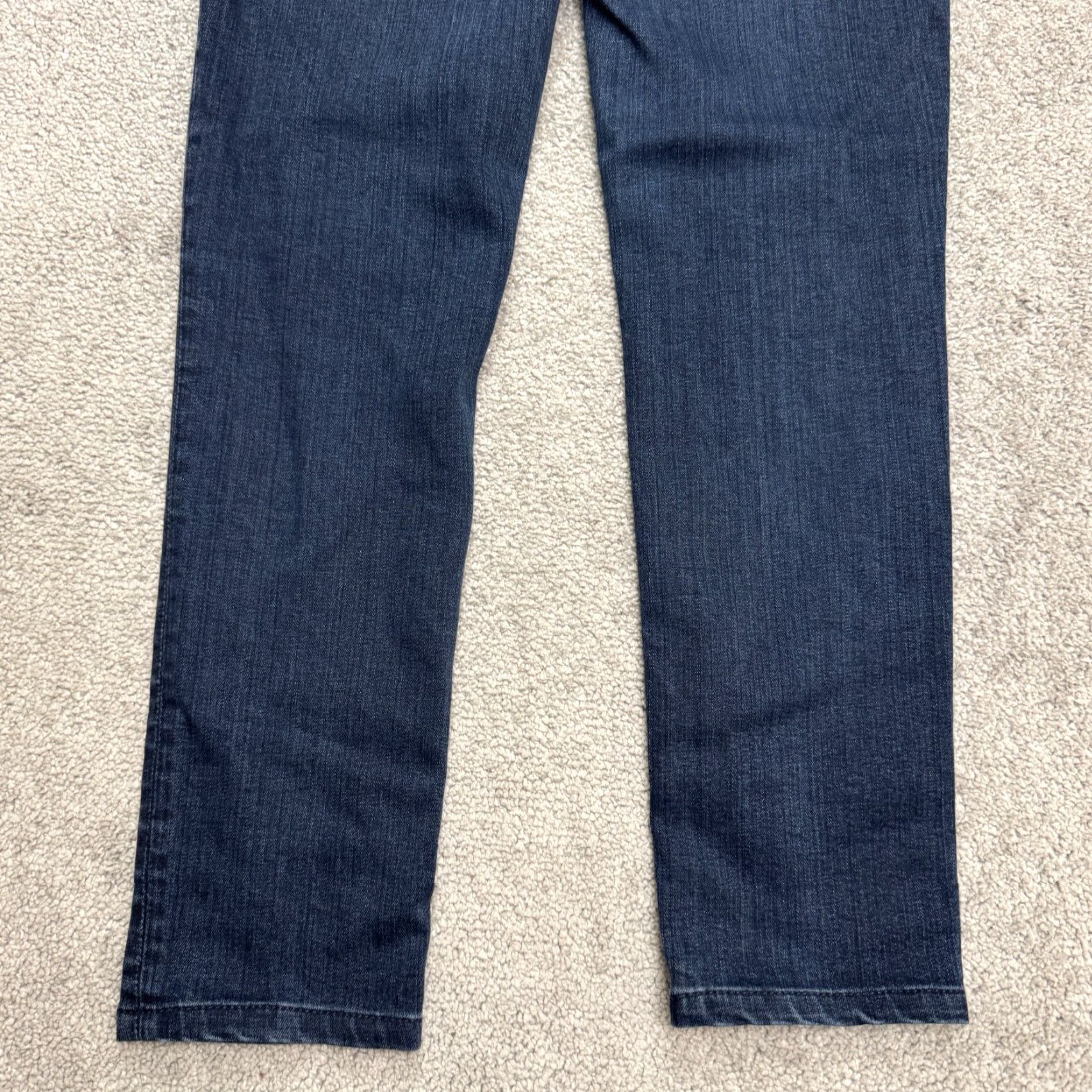 Denime AG Adriano Goldschmied The Middi Denim Jeans Womens 16R Blue Slim Skinny Casual 5-Pocket Design Size 26" / US 2 / IT 38 - 3 Thumbnail