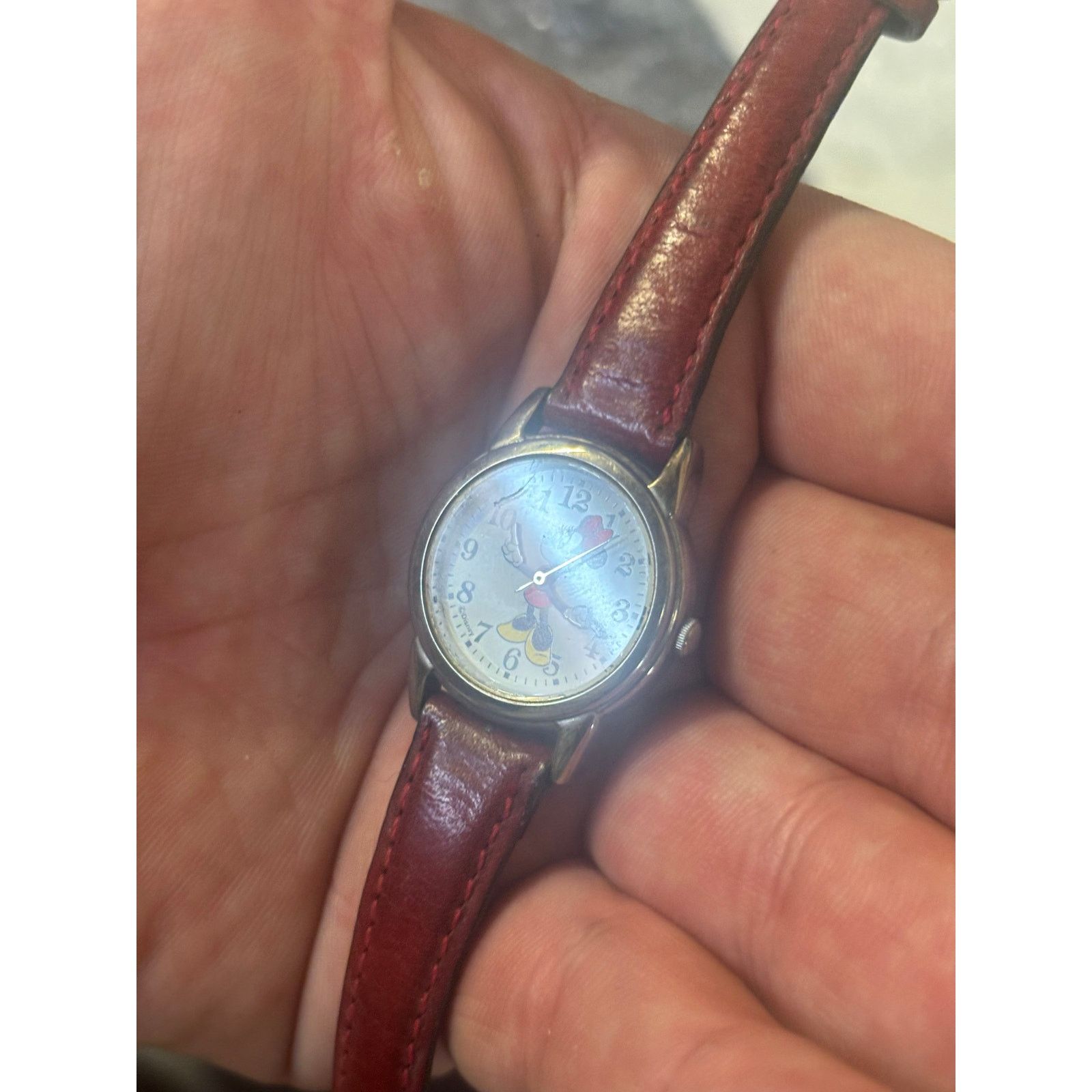 Disney Vintage Disney Minnie Mouse RRS379 Womens Watch! New Battery Size ONE SIZE - 4 Thumbnail