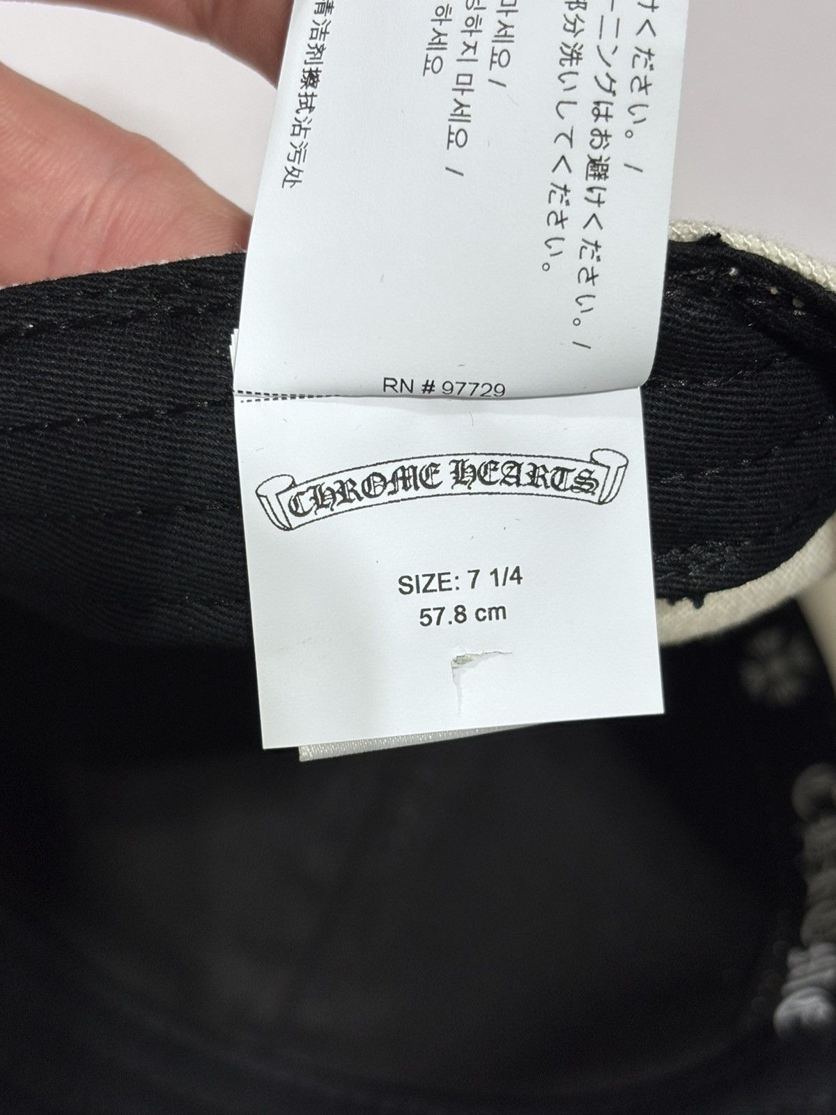 Chrome Hearts Chrome Hearts Love You Fitted Hat Size ONE SIZE - 12 Thumbnail